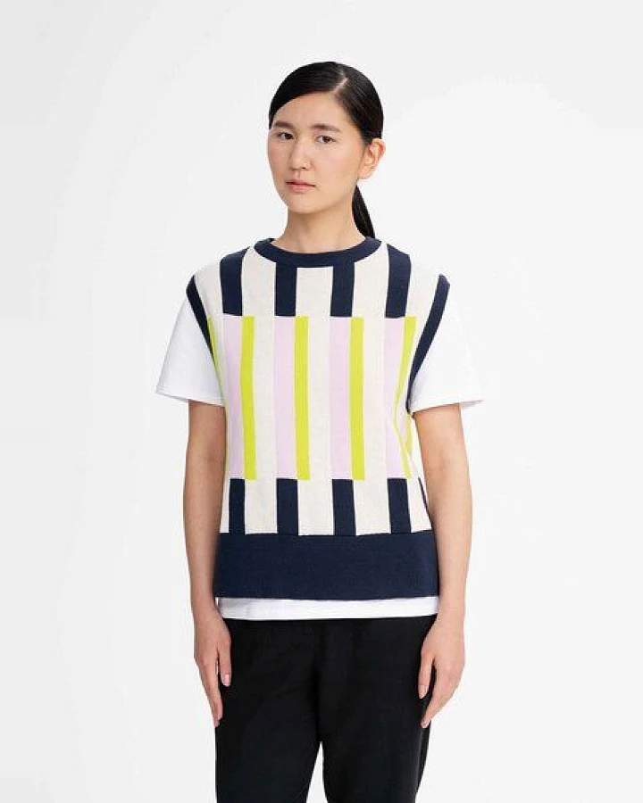 Jacquard Strick Pullunder JAMUNA
