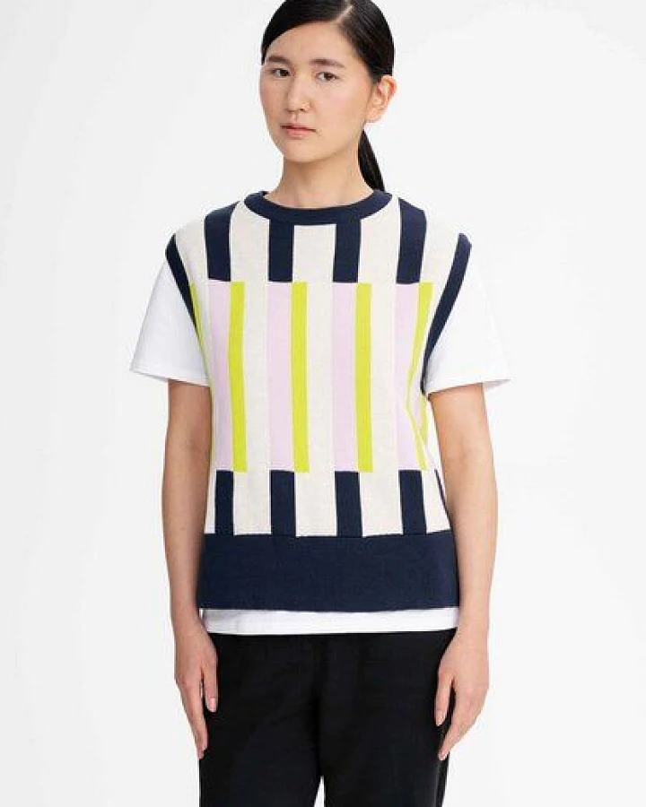 Jacquard Strick Pullunder JAMUNA