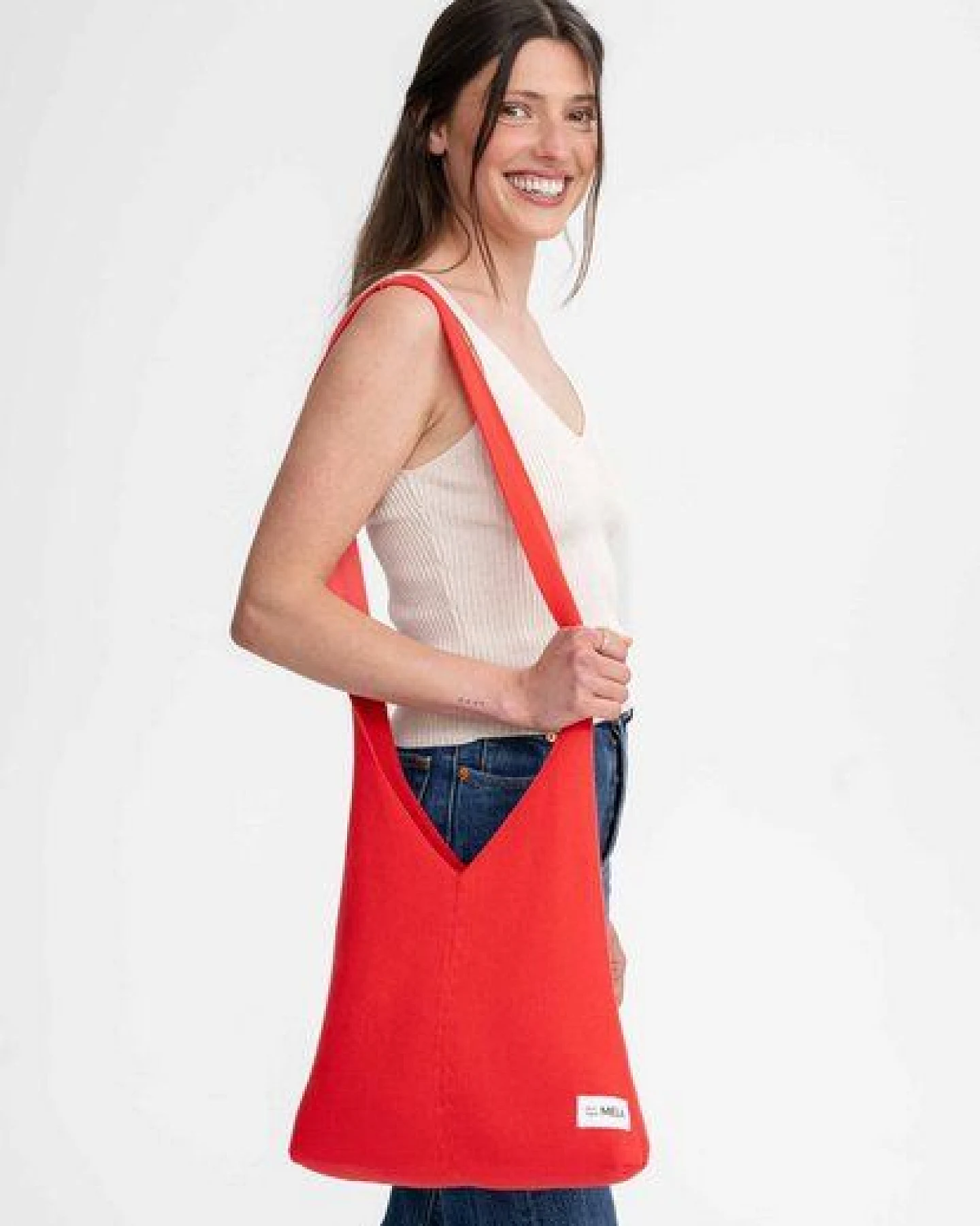 MELA Jacquard Strick Tasche RAJRUPA – Ansicht 2