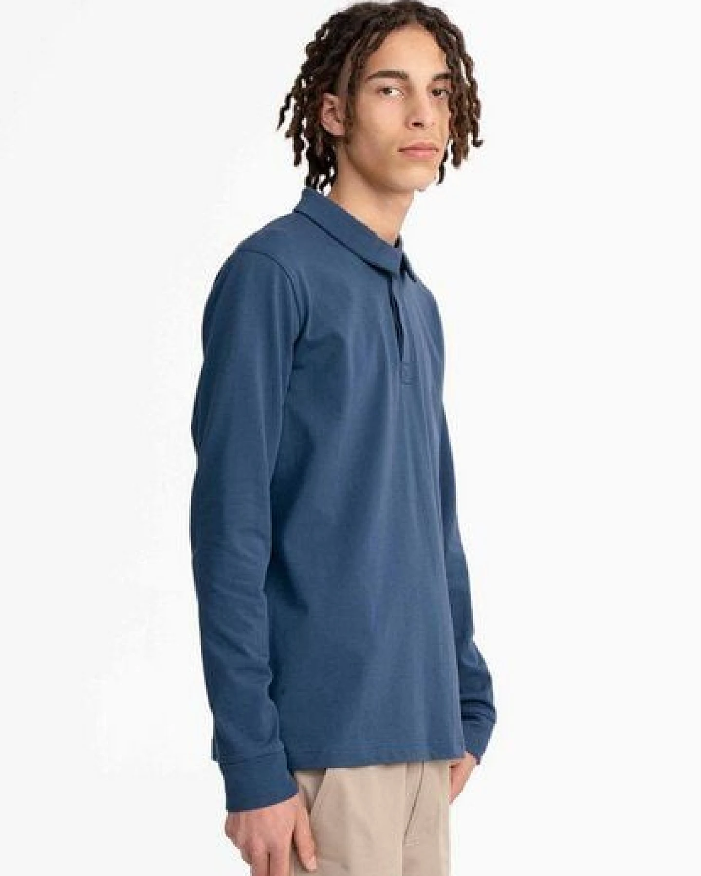Langarm Polo Shirt DIVIT – Ansicht 2