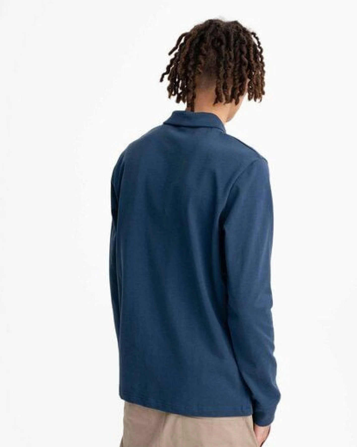 Langarm Polo Shirt DIVIT – Ansicht 3