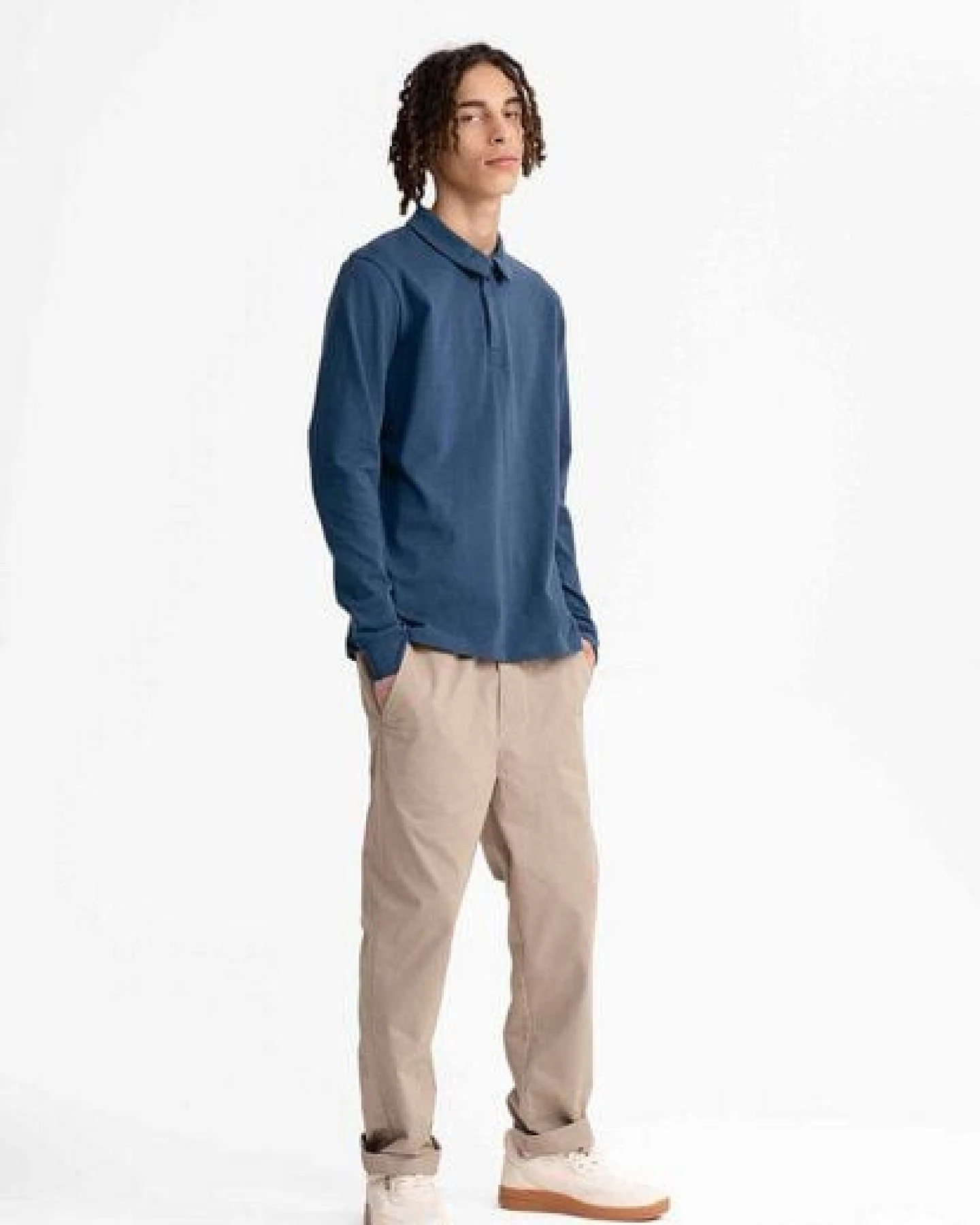 Langarm Polo Shirt DIVIT – Ansicht 4