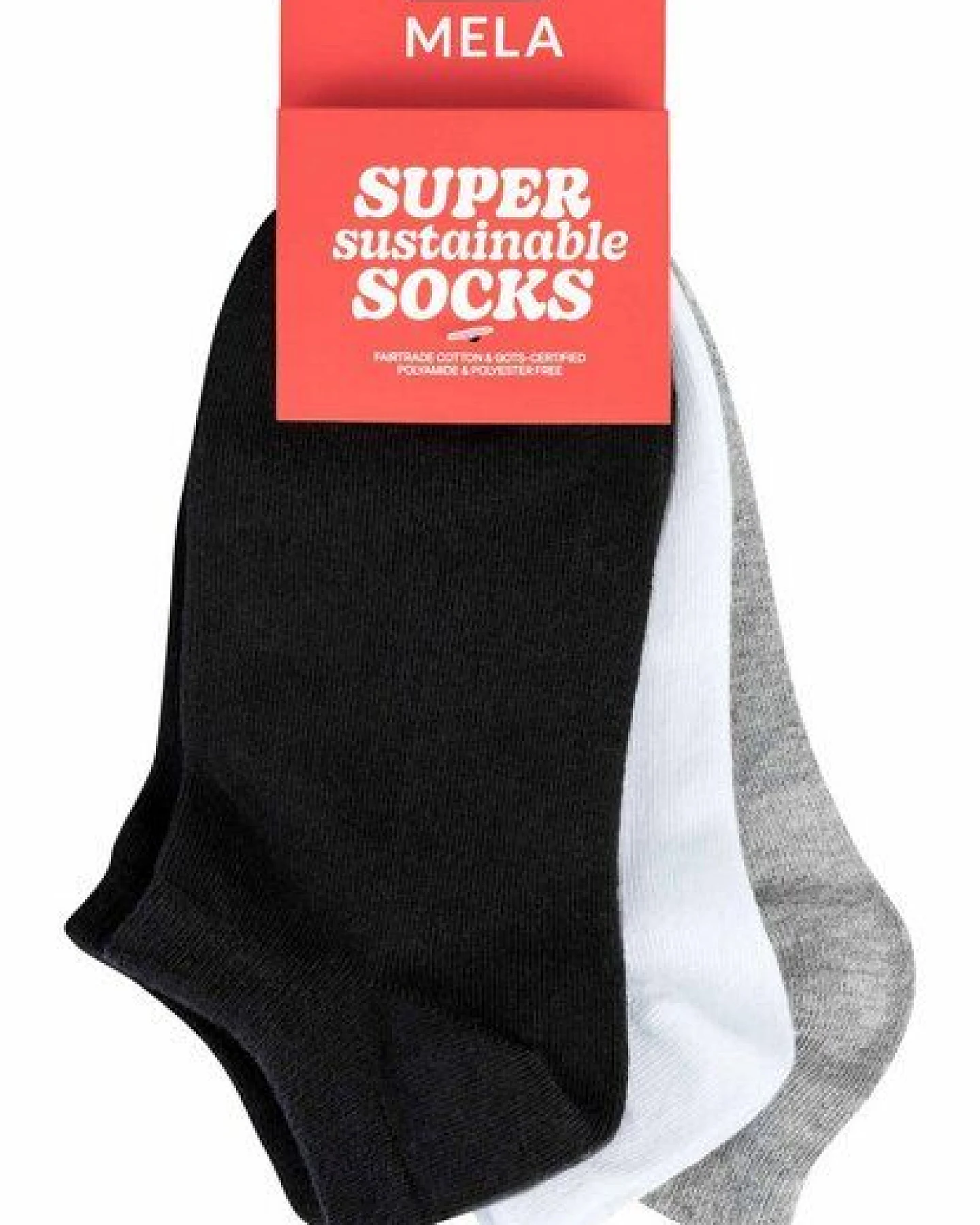 Sneakersocken 3er Pack – Ansicht 2