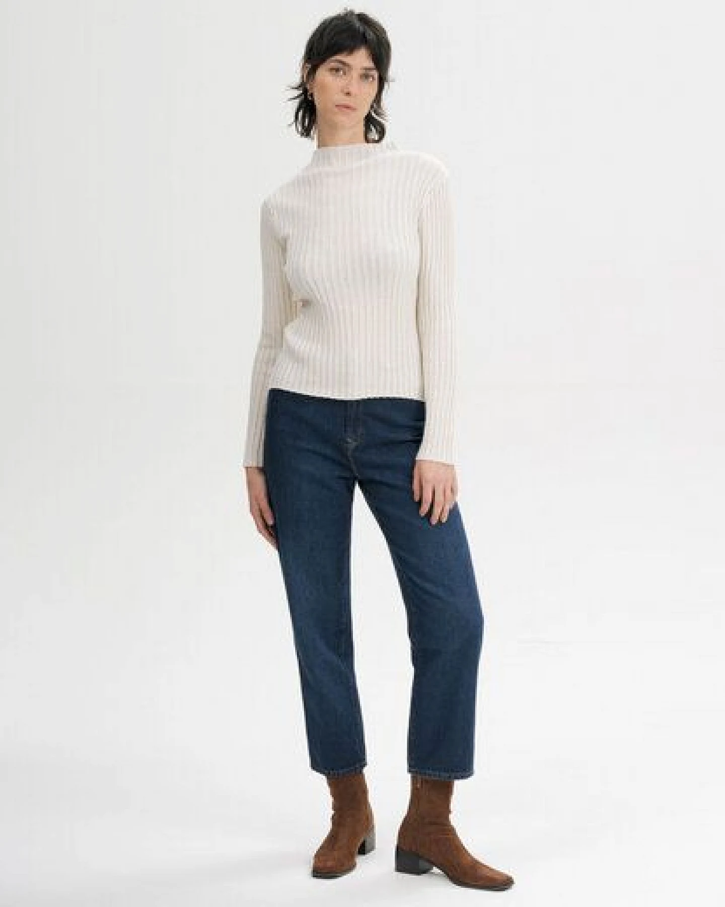 MELA Strickpullover Style NAMARI aus 100% Bio-Baumwolle – Ansicht 4