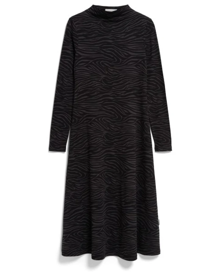 ARMEDANGELS - Women's Dailimaa Zebraraa - Kleid Gr XS schwarz