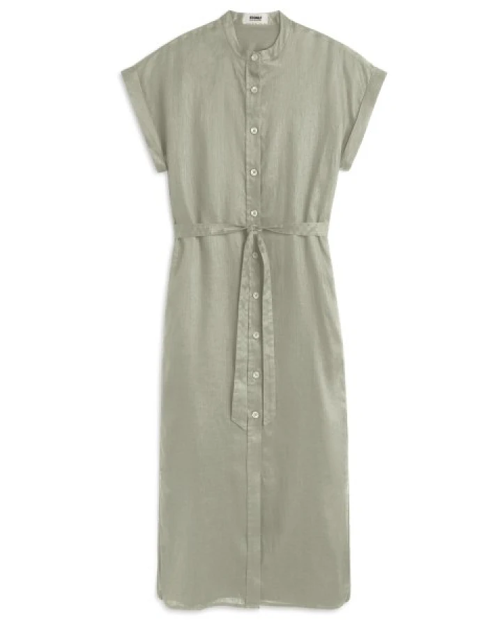 Ecoalf - Women's Amatista Dress - Kleid Gr XS grau/oliv