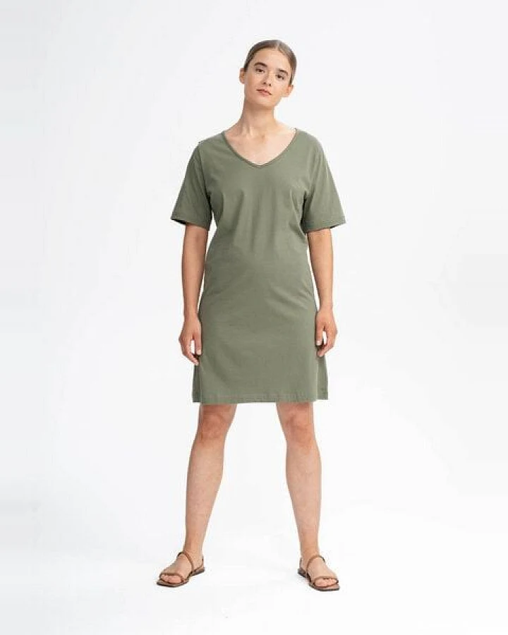V-Neck Kleid JANITRA
