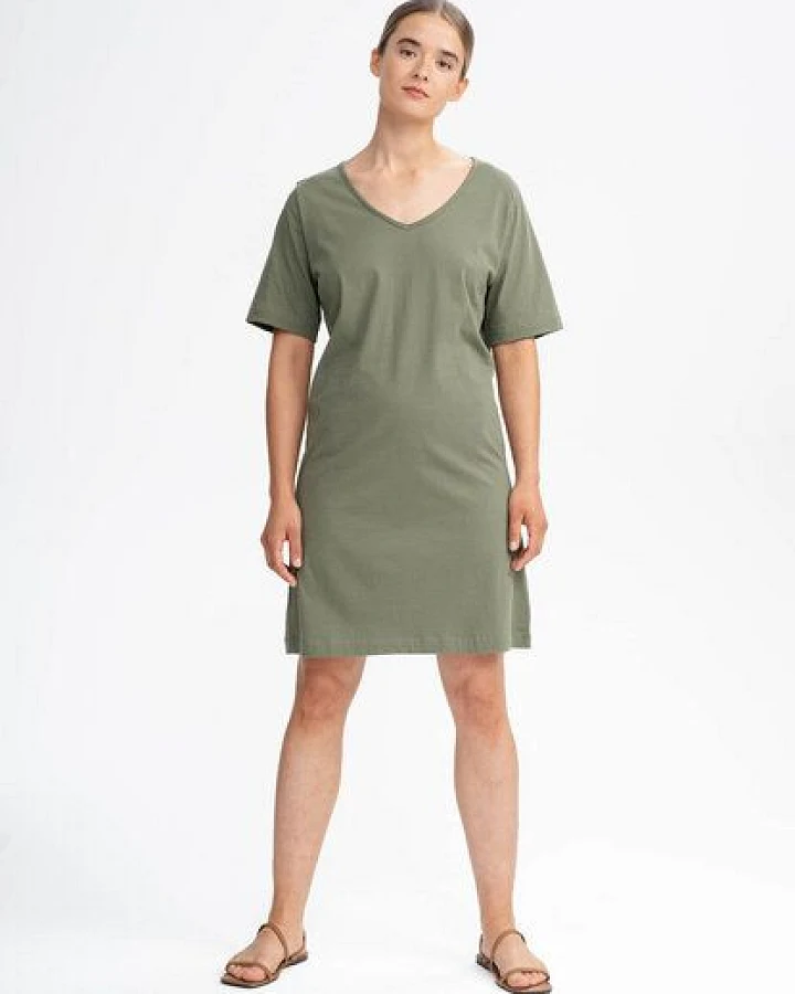 V-Neck Kleid JANITRA