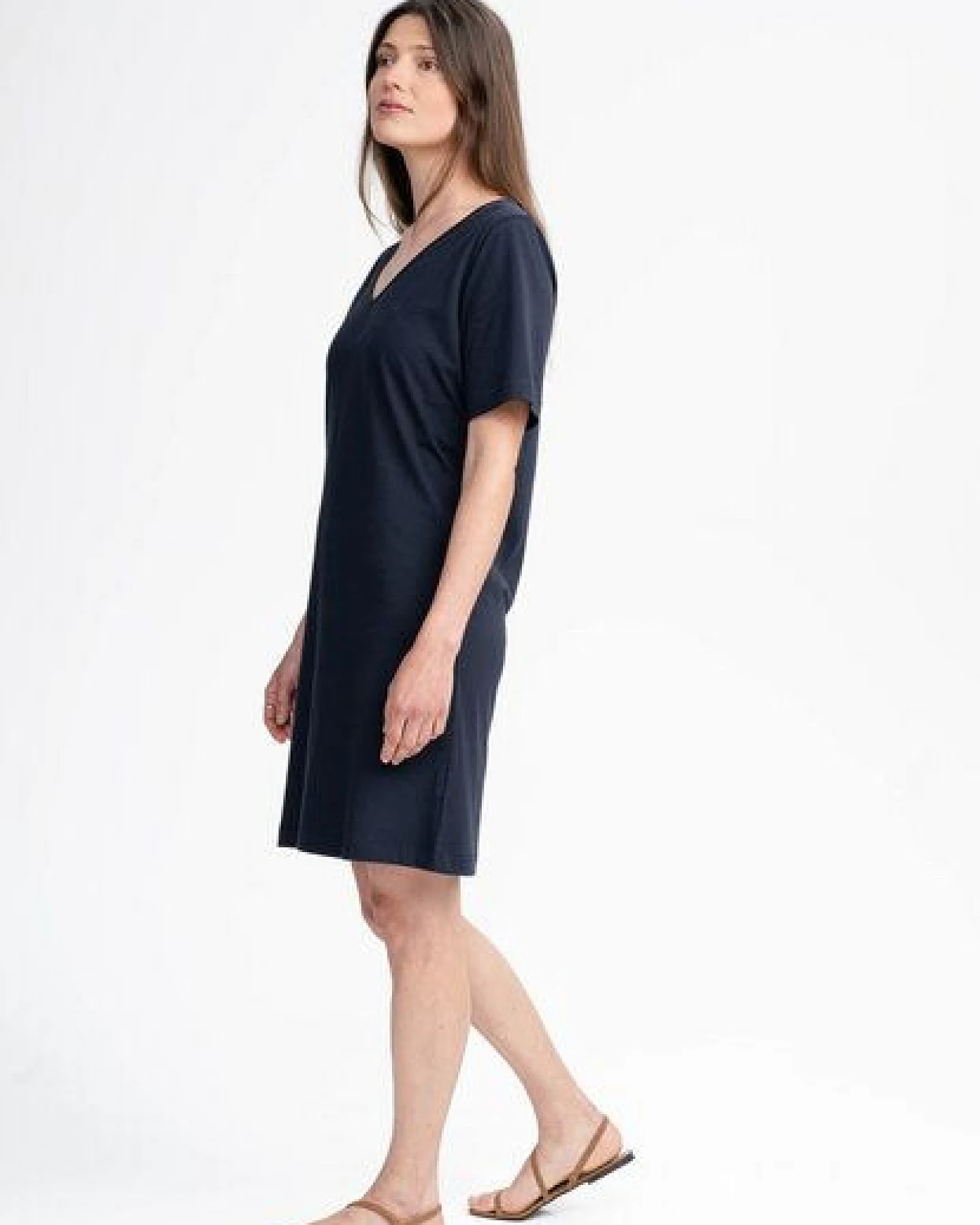V-Neck Kleid JANITRA – Ansicht 2