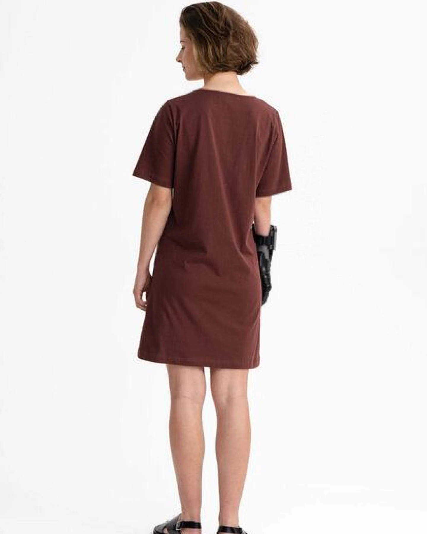 V-Neck Kleid JANITRA – Ansicht 3