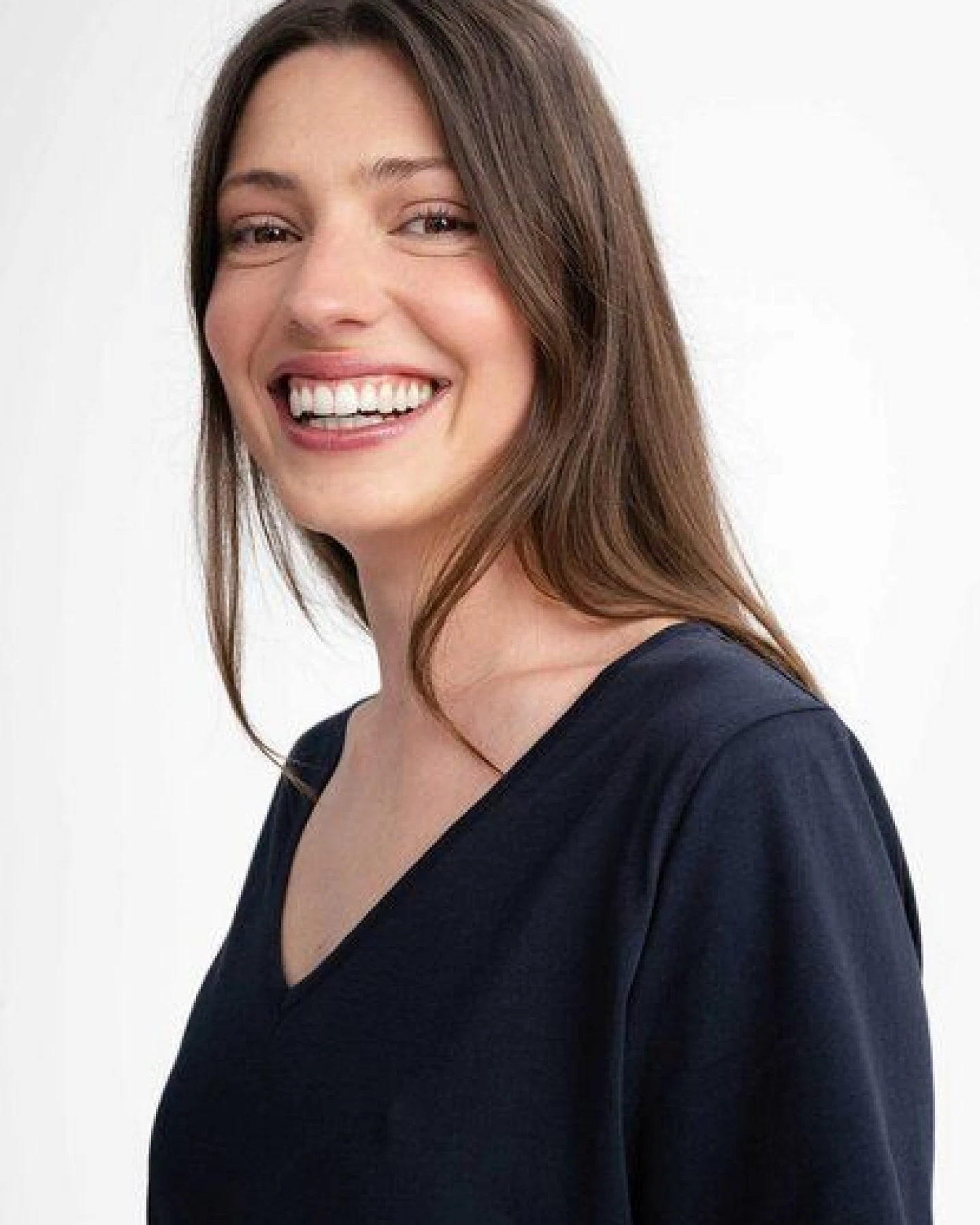 V-Neck Kleid JANITRA – Ansicht 4
