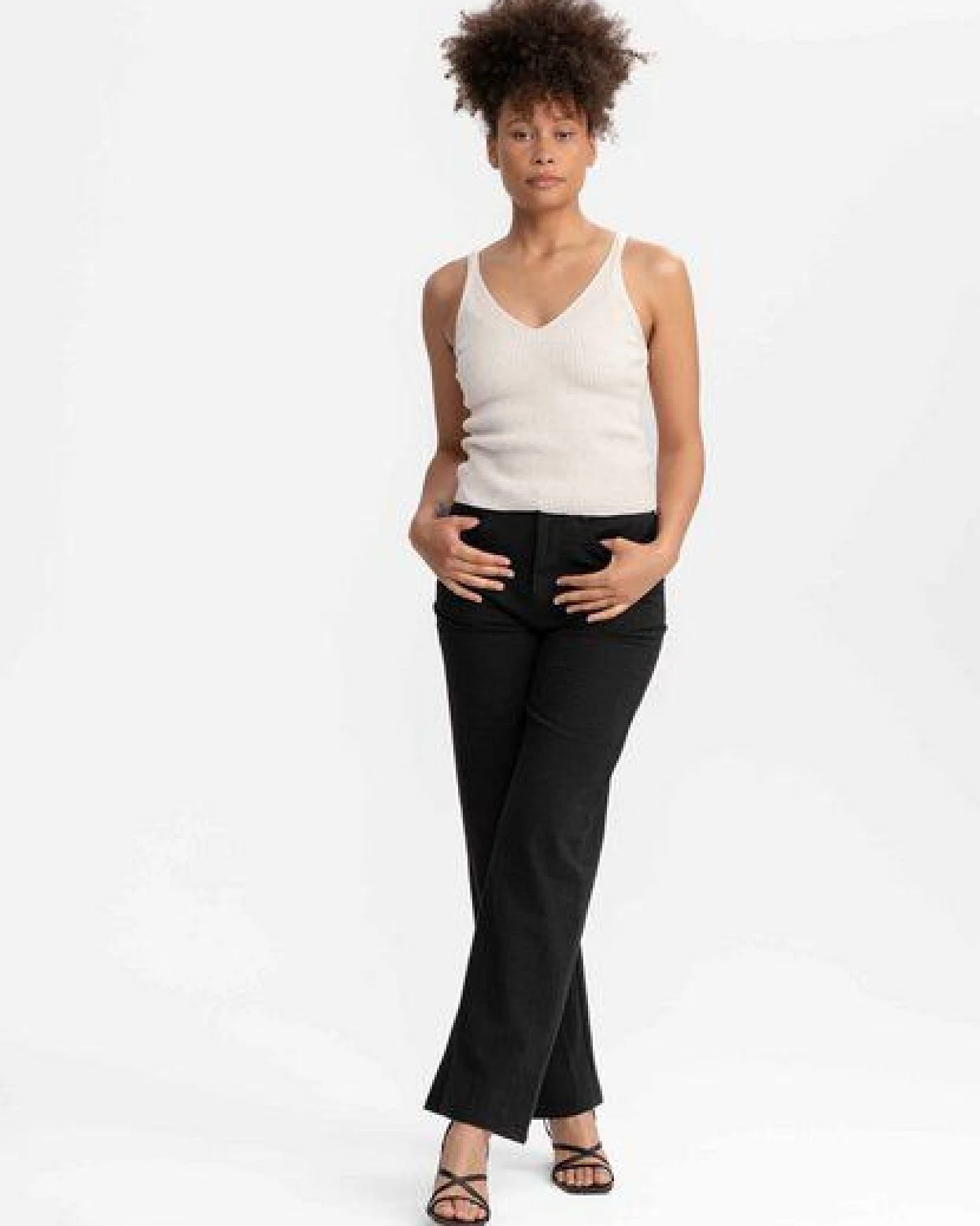 V-Neck Strick Top Style RHADA – Ansicht 3