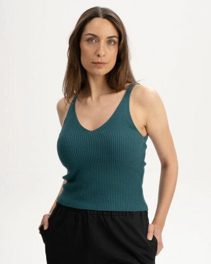 V-Neck Strick Top Style RHADA