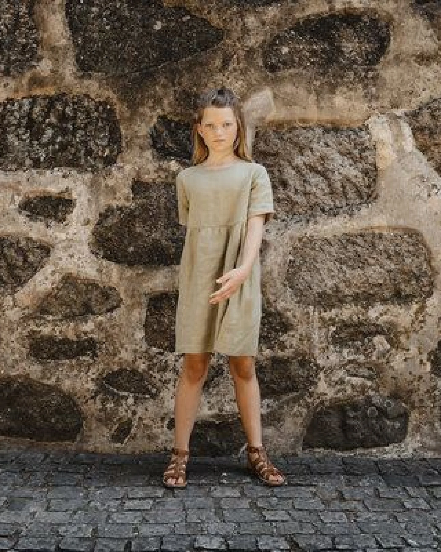 PETER JO Kleid Charm Olive – Ansicht 3