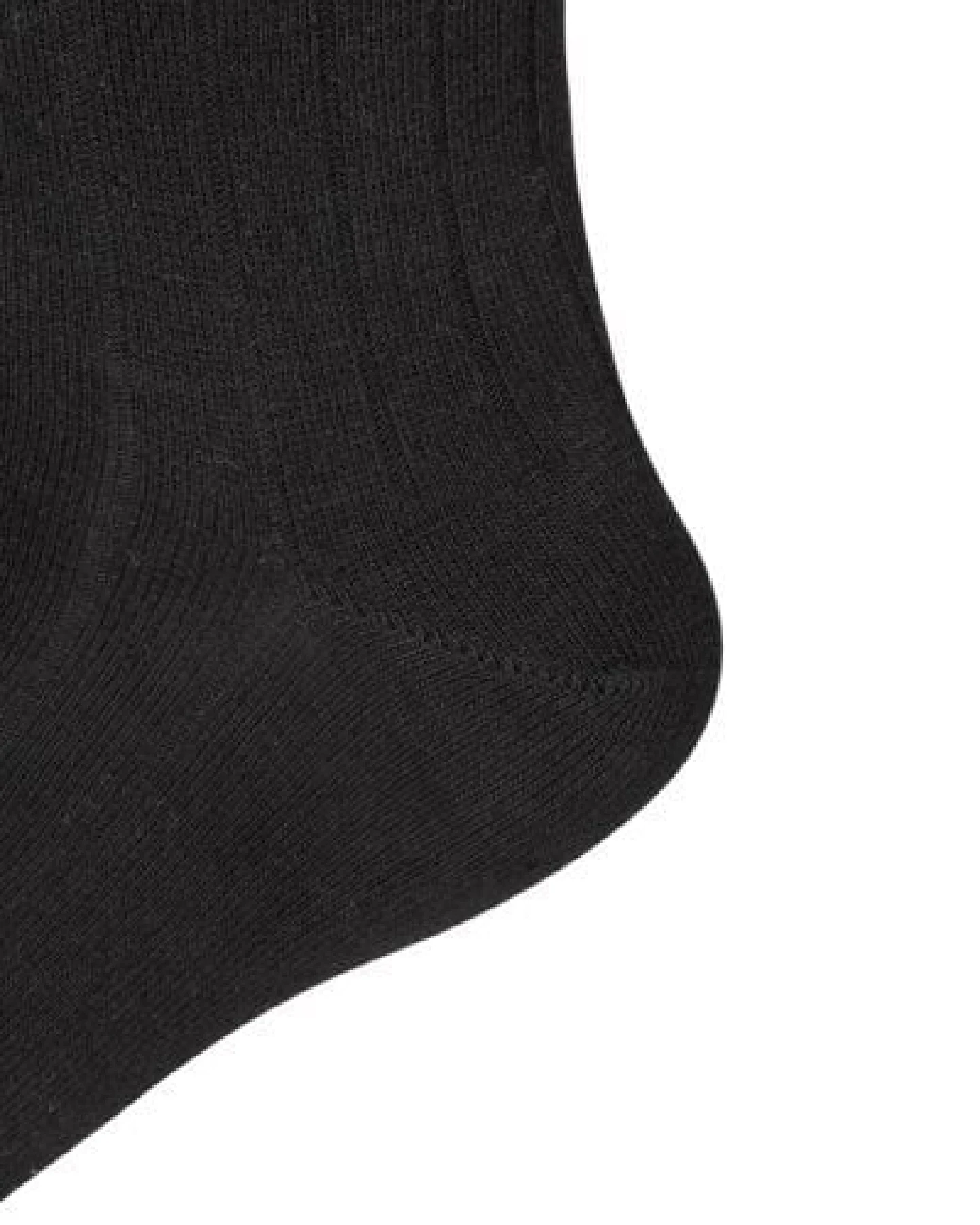 Dailybread Bio-Business-Socken gerippt, 2er Pack, schwarz – Ansicht 3