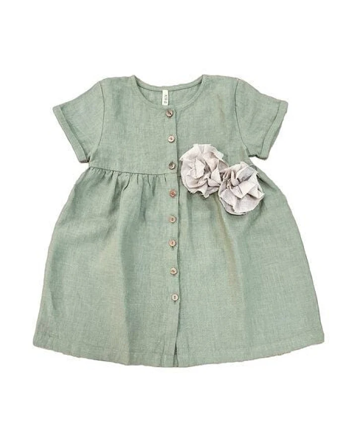 PETER JO Kleid Beautie Olive Flower
