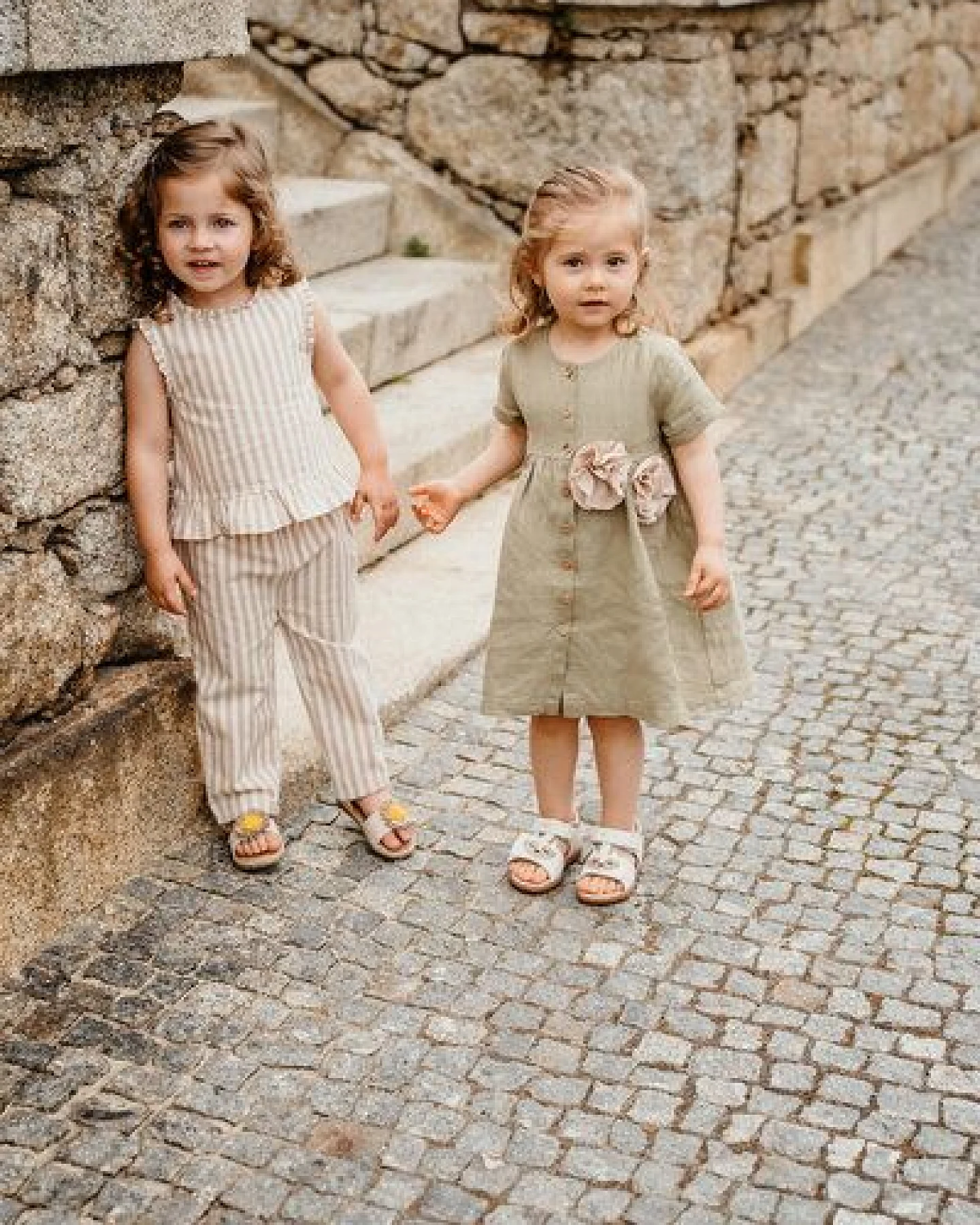 PETER JO Kleid Beautie Olive Flower – Ansicht 3