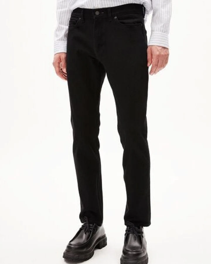 ARMEDANGELS IAAN COMFORT - Herren Straight Leg Mid Waist aus Bio-Baumwoll Mix