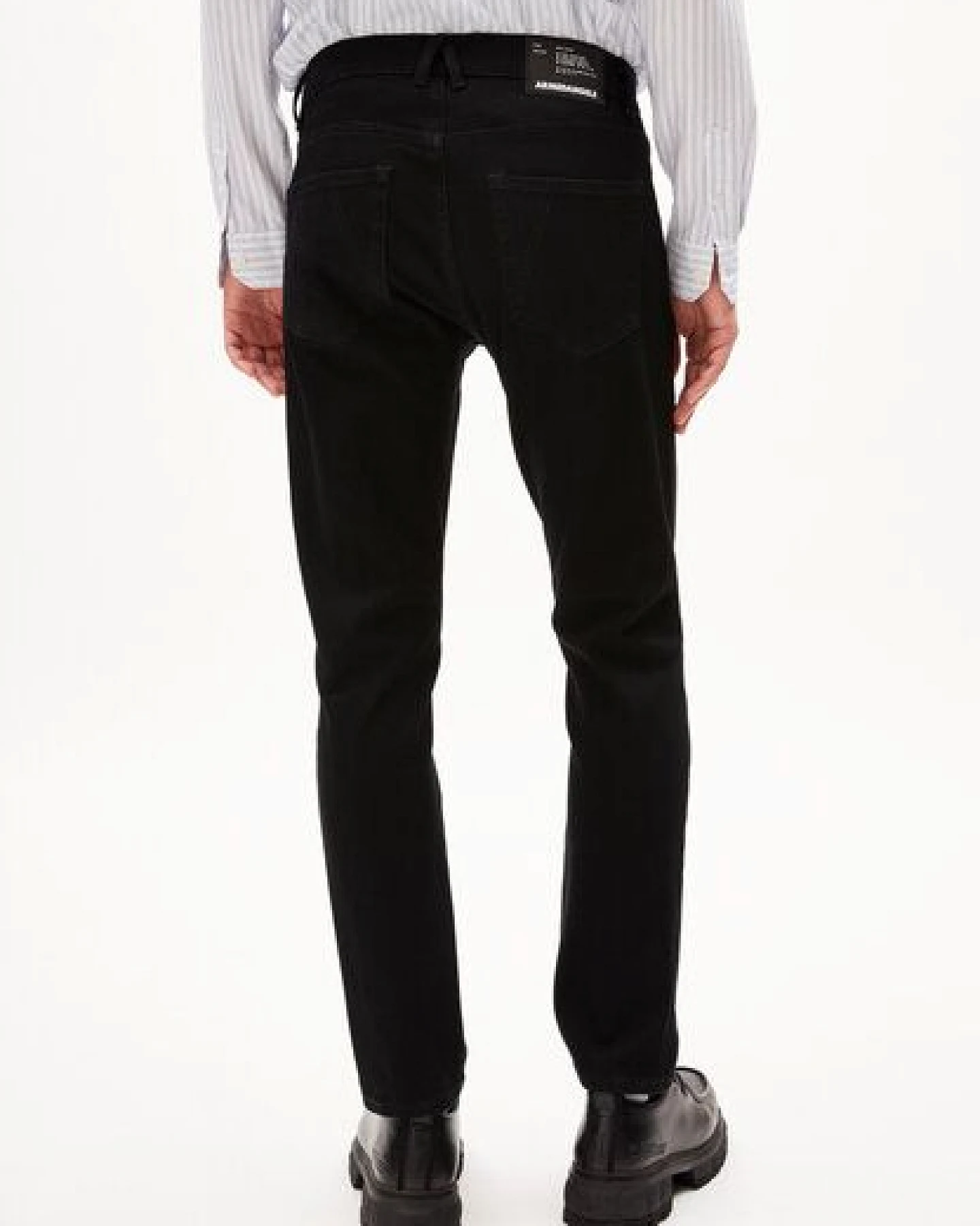 ARMEDANGELS IAAN COMFORT - Herren Straight Leg Mid Waist aus Bio-Baumwoll Mix – Ansicht 2