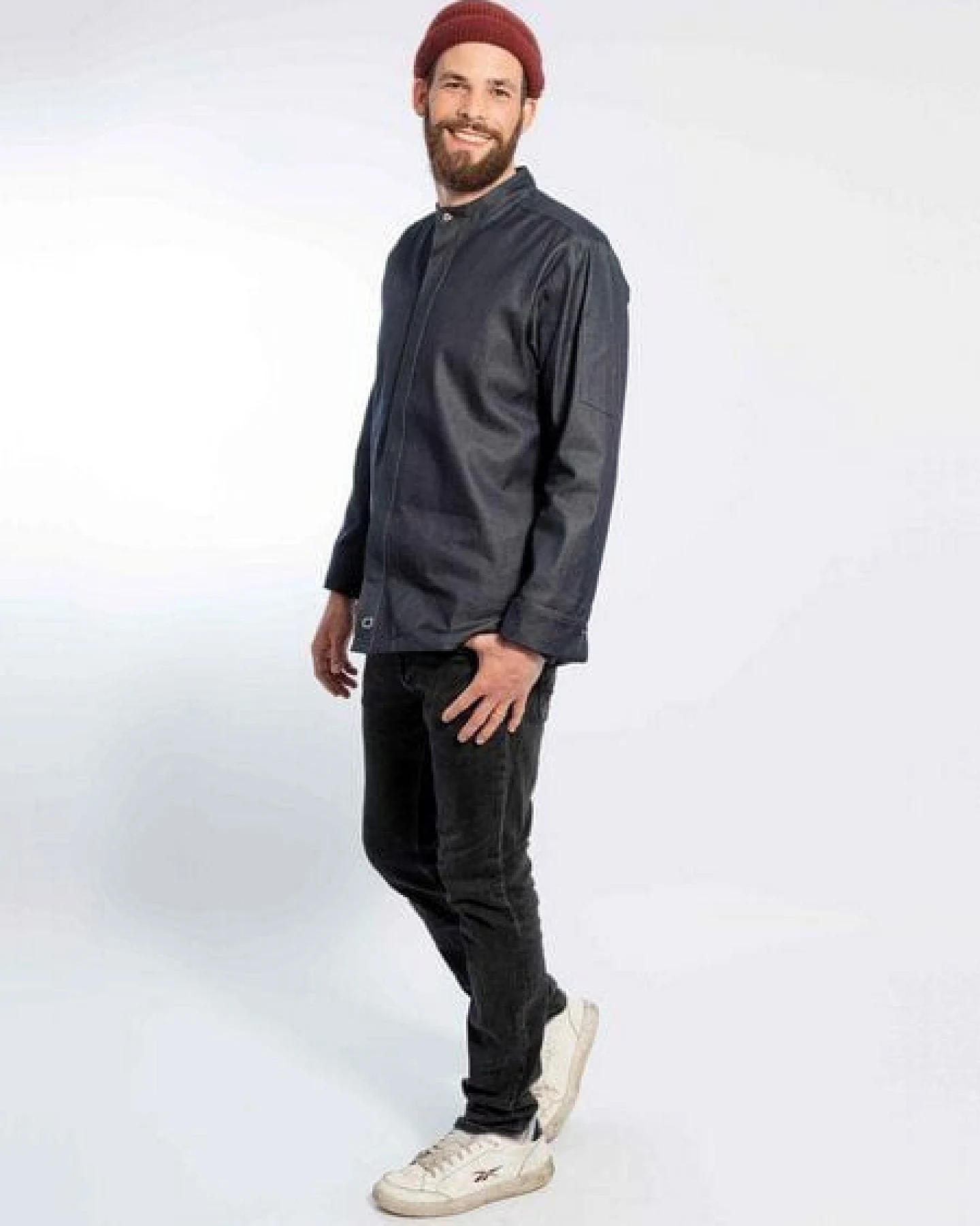 KAYA&KATO Denim Kochjacke langarm ROMA – Ansicht 2