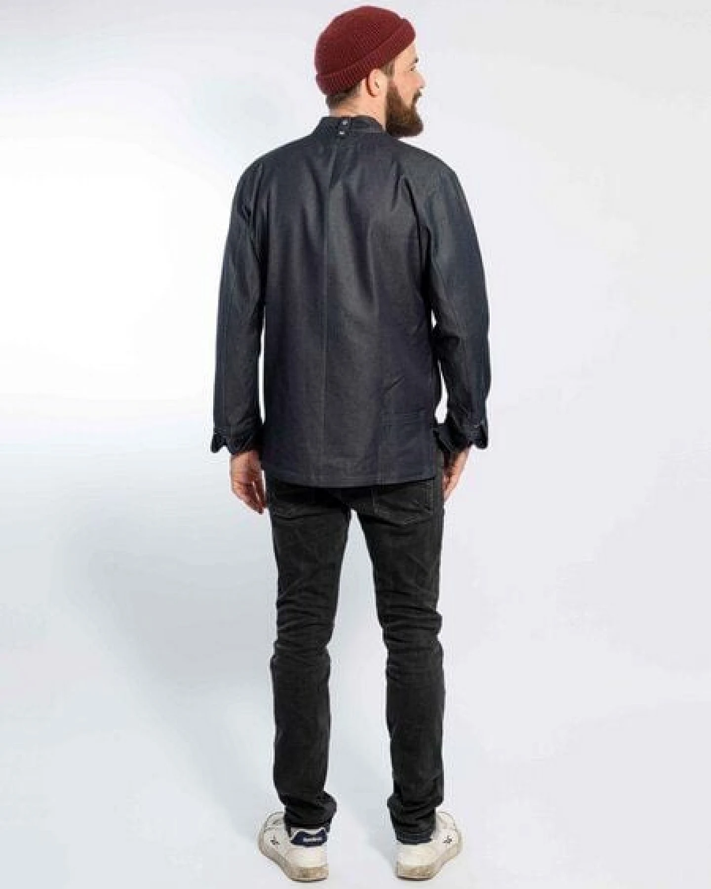 KAYA&KATO Denim Kochjacke langarm ROMA – Ansicht 4
