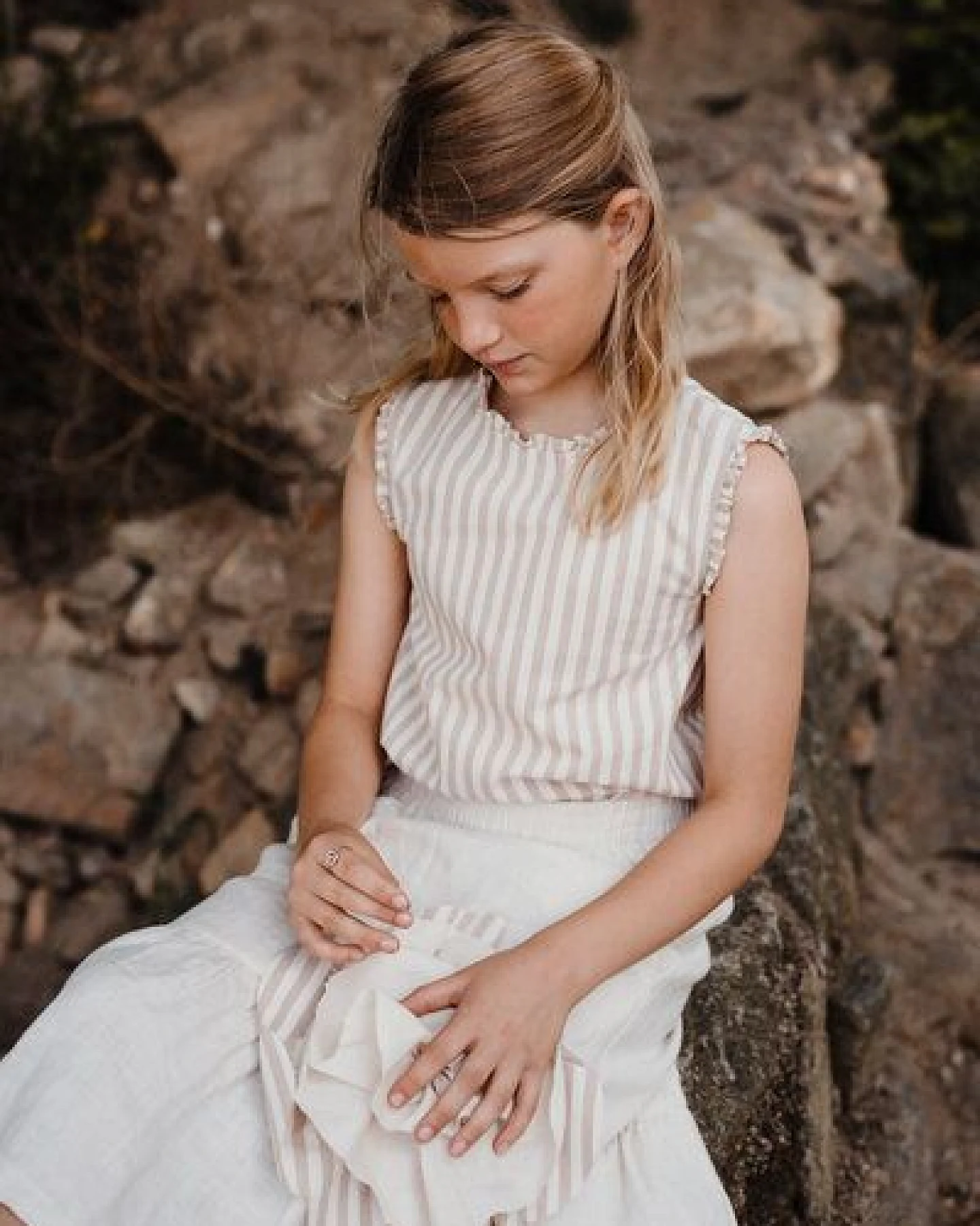 PETER JO Shirt Drew Cinnamon Kinder – Ansicht 3
