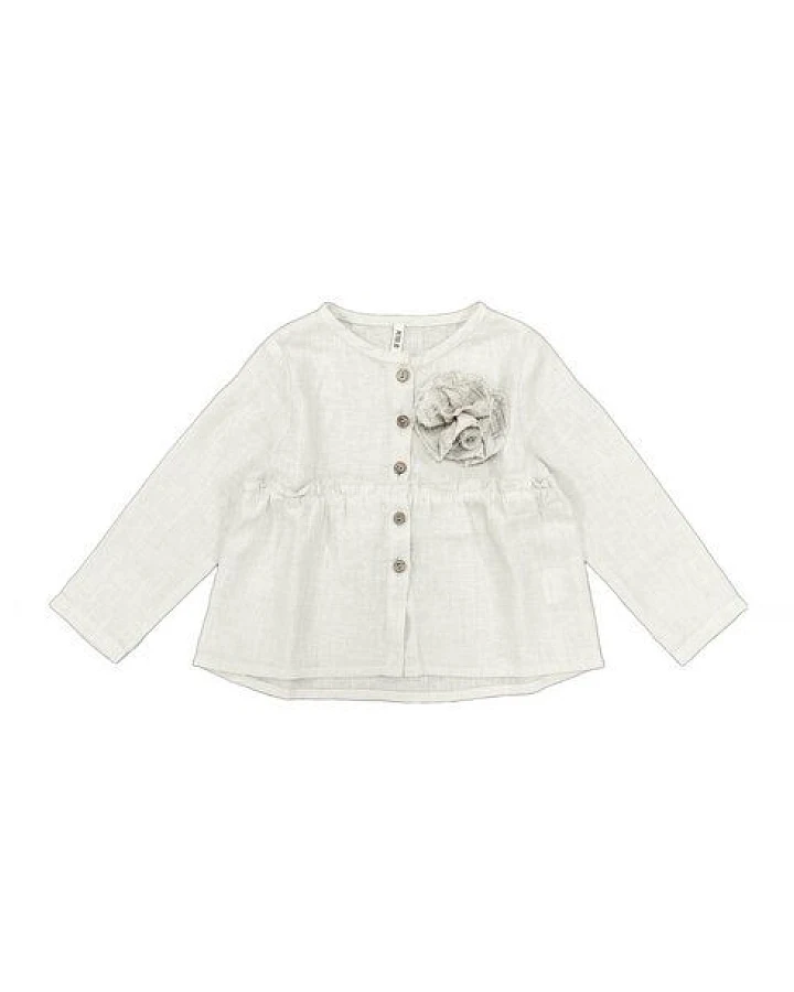 PETER JO Shirt Camomile aus Leinen