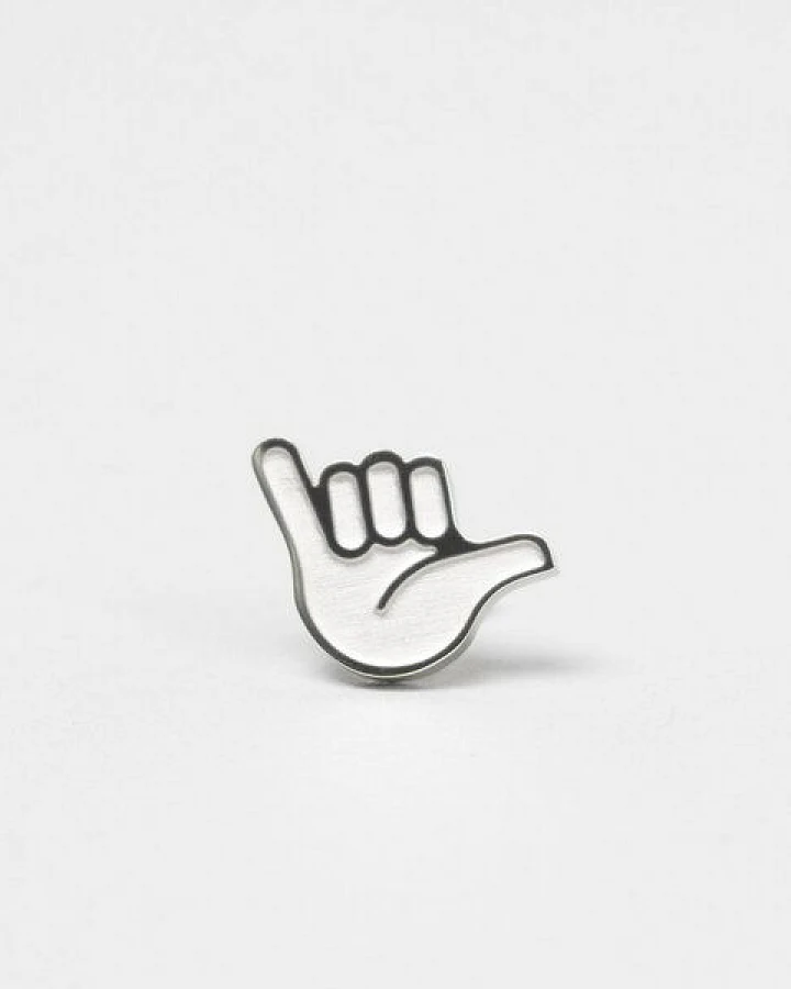 Fyngers Ohrstecker aus chirurgischen Edelstahl hochglanzpoliert - Modell HANG LOOSE