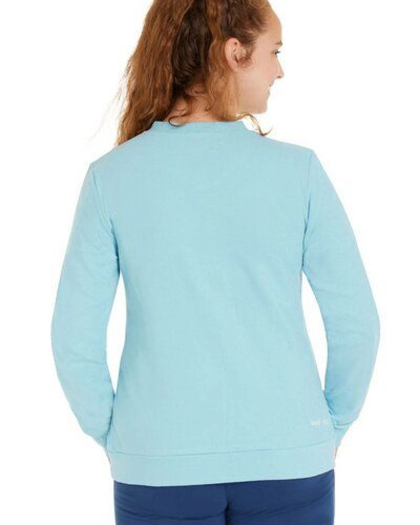 loud + proud Damen Sweat Strukturmuster, GOTS-zertifiziert – Ansicht 2