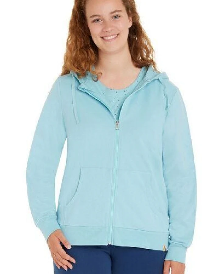 loud + proud Damen Sweat Kapuzenjacke, GOTS-zertifiziert