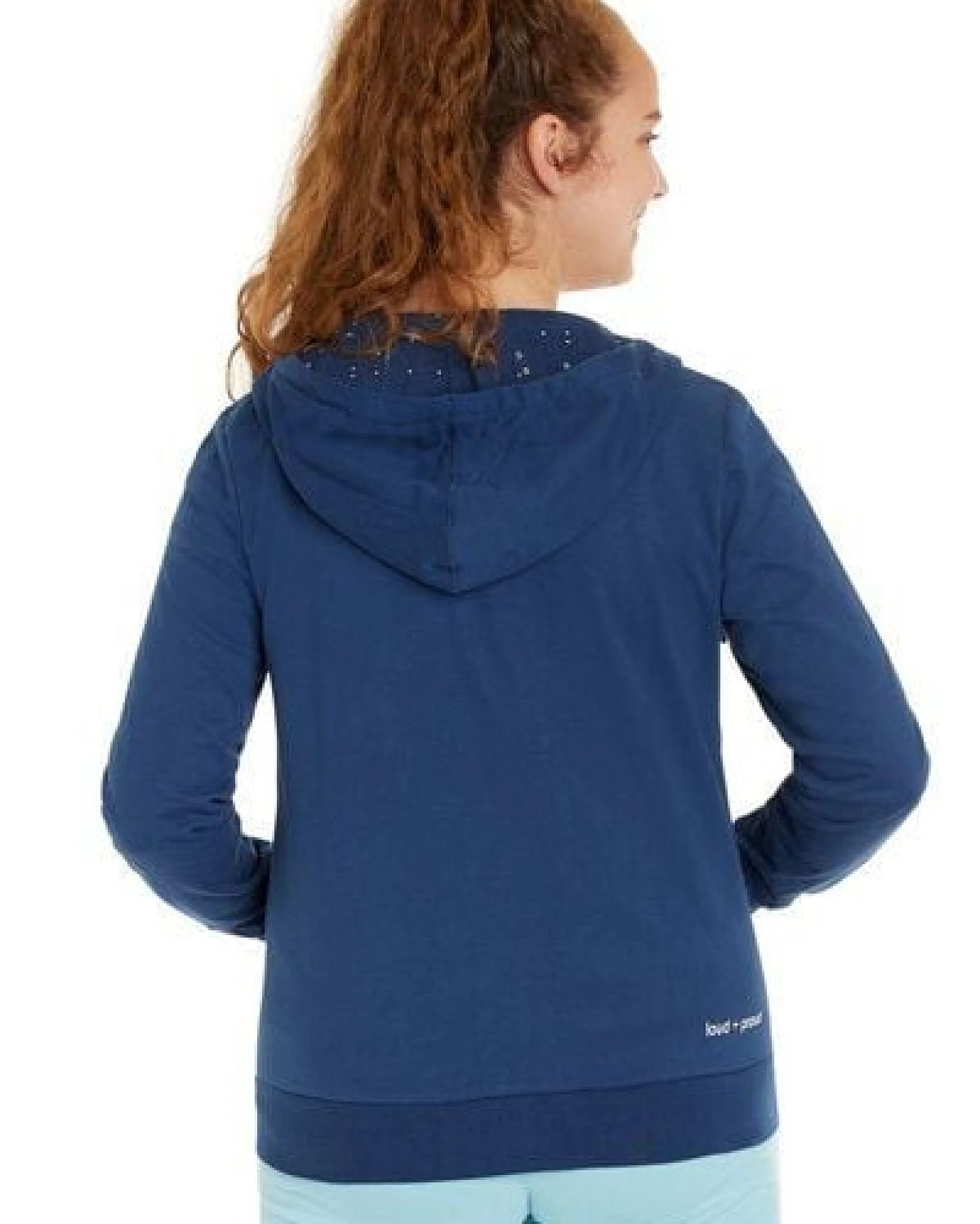 loud + proud Damen Sweat Kapuzenjacke, GOTS-zertifiziert – Ansicht 2