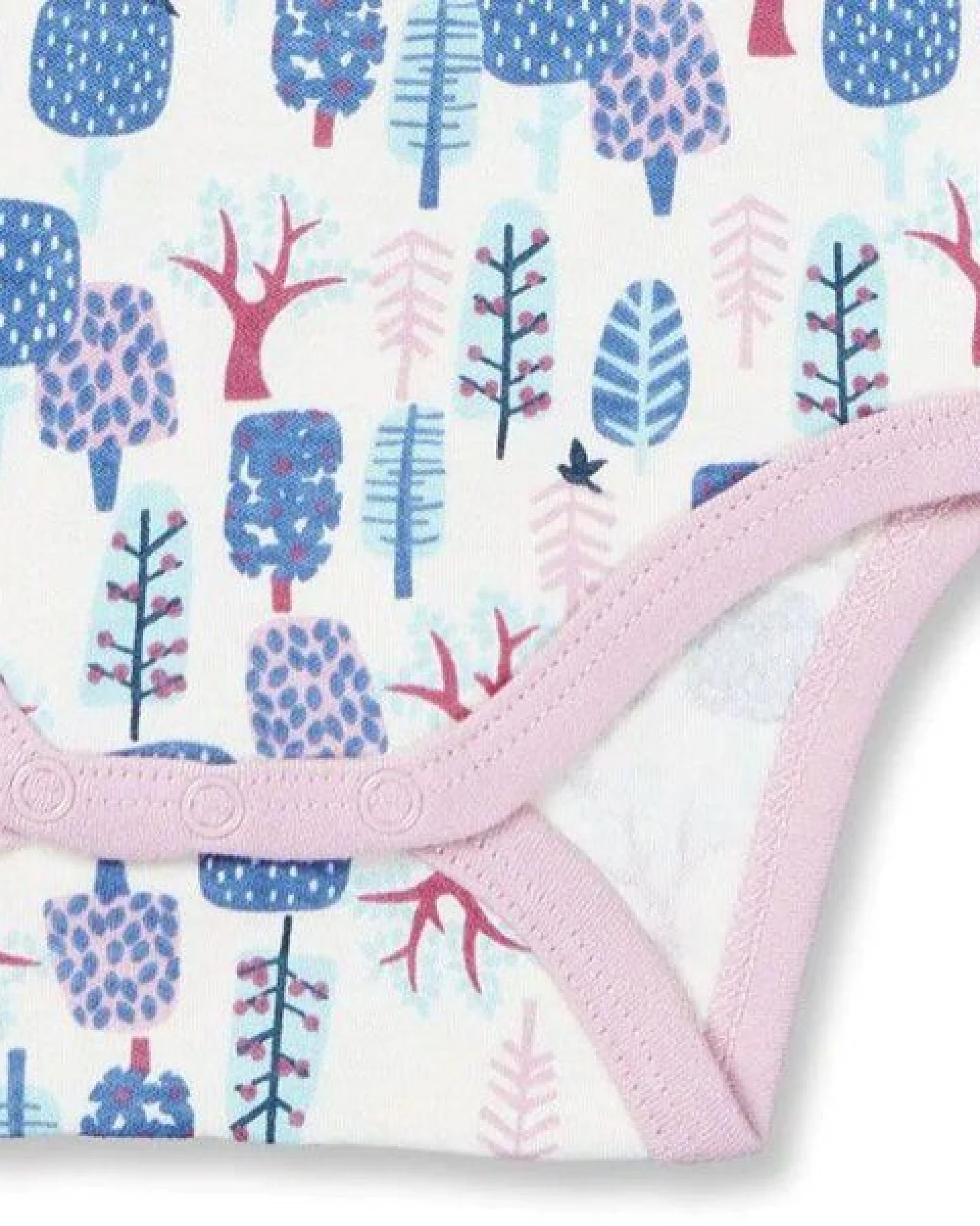 sense-organics Langarm Baby Body VARIN RETRO Bäume von Sense Organics – Ansicht 3