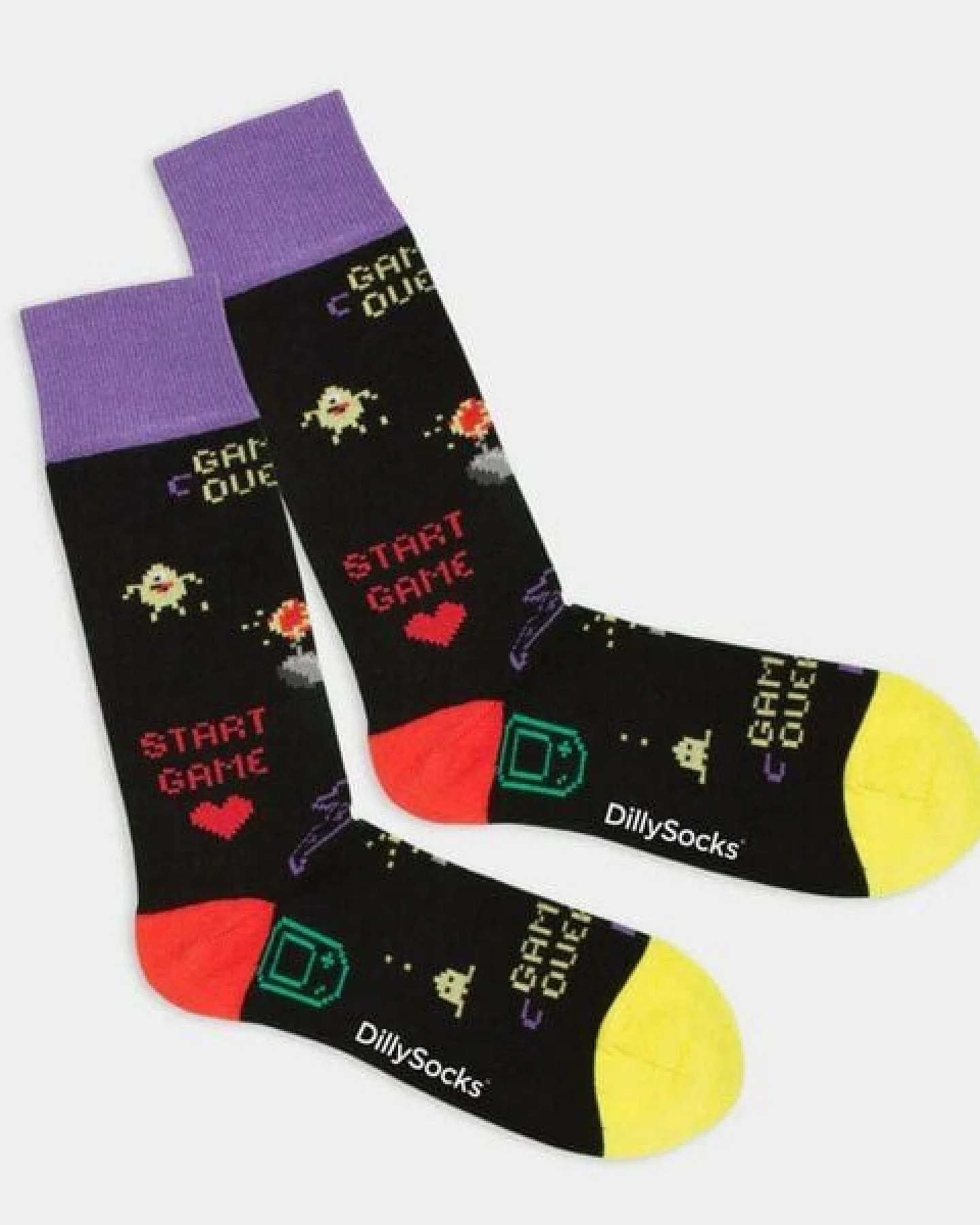 DillySocks Socken LET THE GAMES BEGIN – Ansicht 2