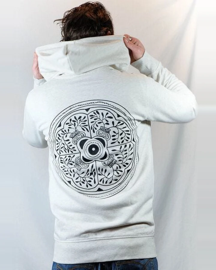 Diamond-Army Shipibo Reißverschluss-Hoodie
