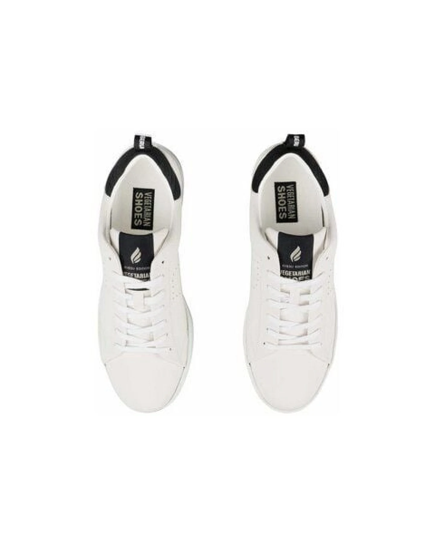 Vegetarian Shoes Veganer Sneaker - Berlin Sneaker II White/Black – Ansicht 4