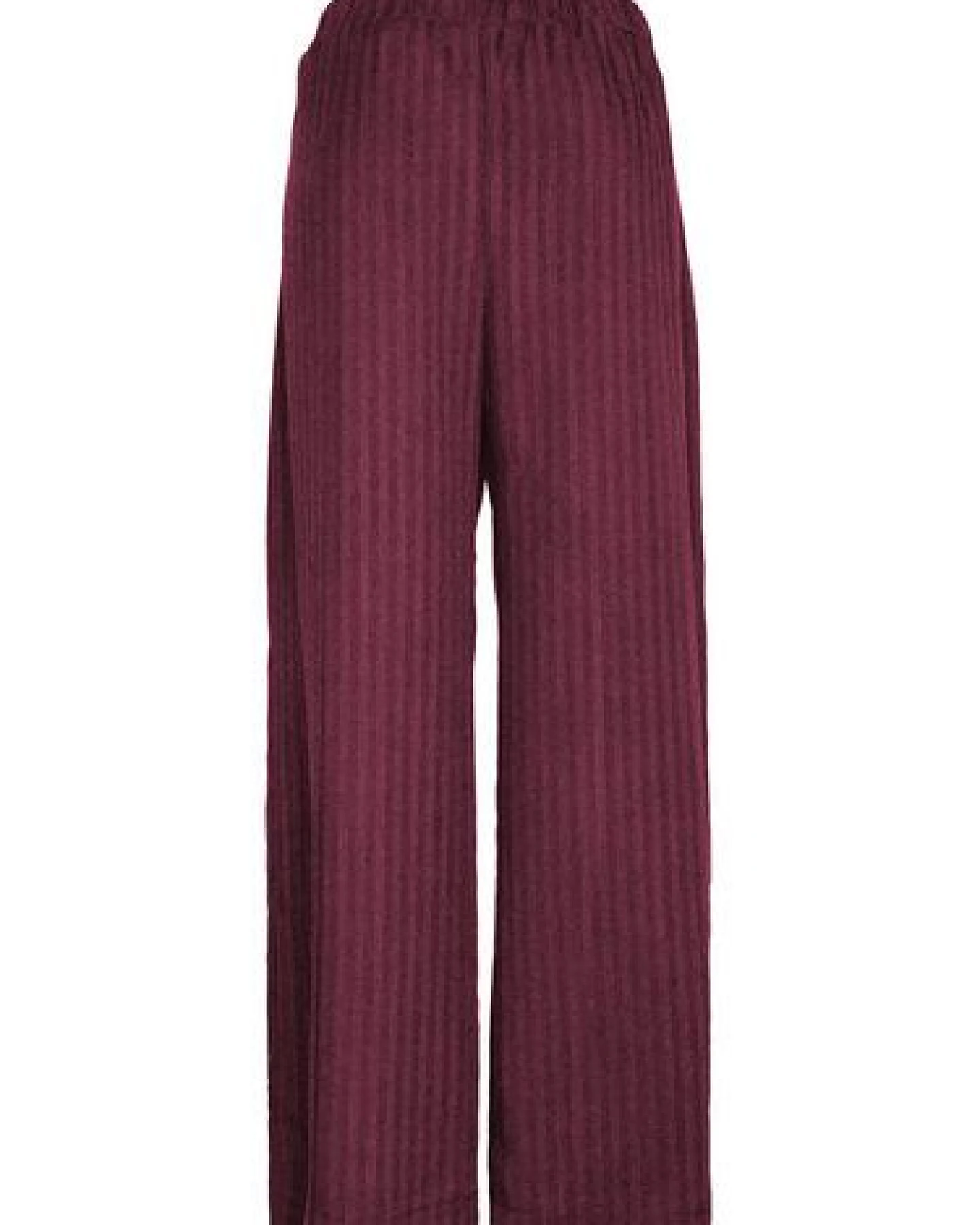Golden Circle Clothing Gestreifte weite Hose mit Gummibund aus Lyocell – Ansicht 3