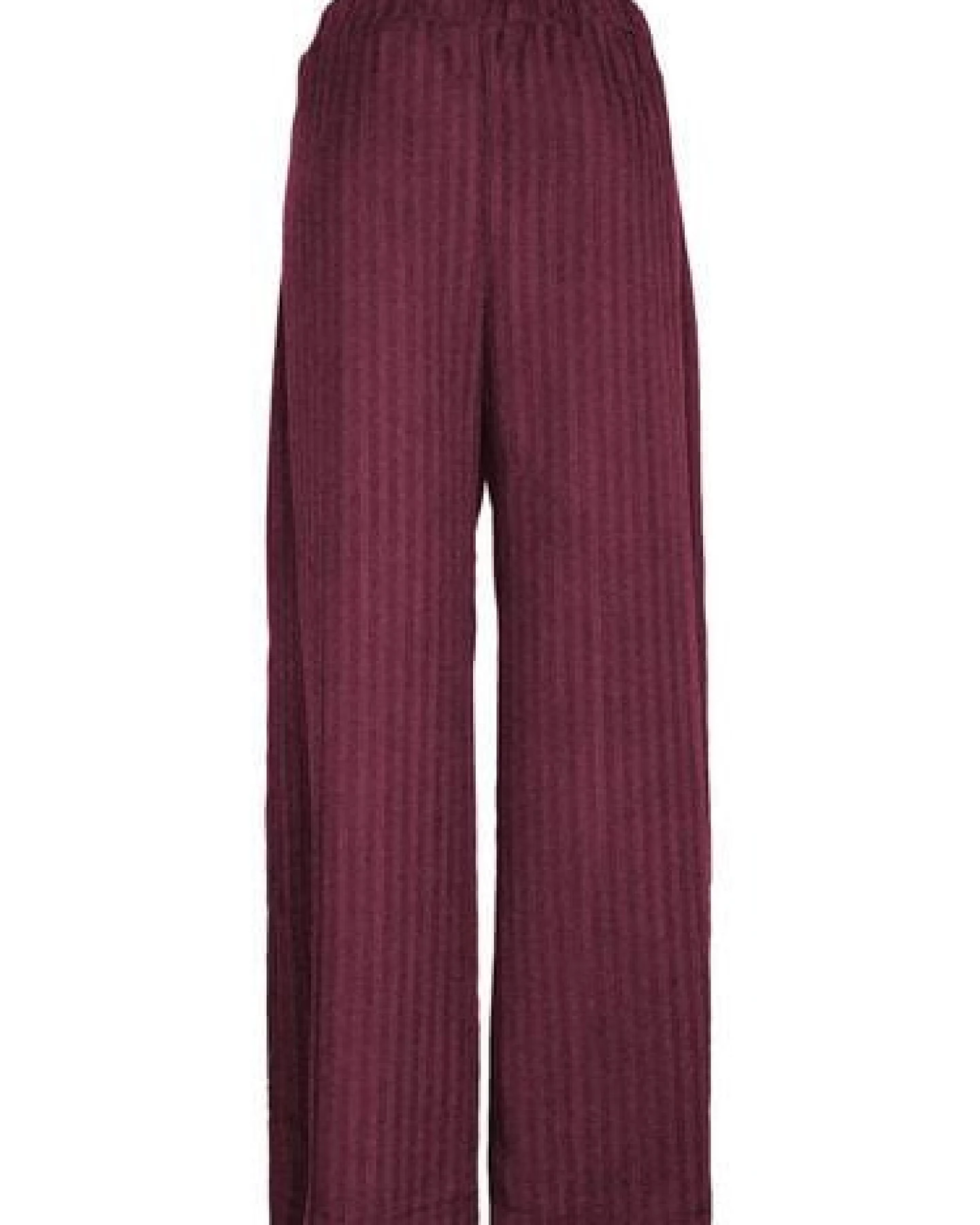Golden Circle Clothing Gestreifte weite Hose mit Gummibund aus Lyocell – Ansicht 3