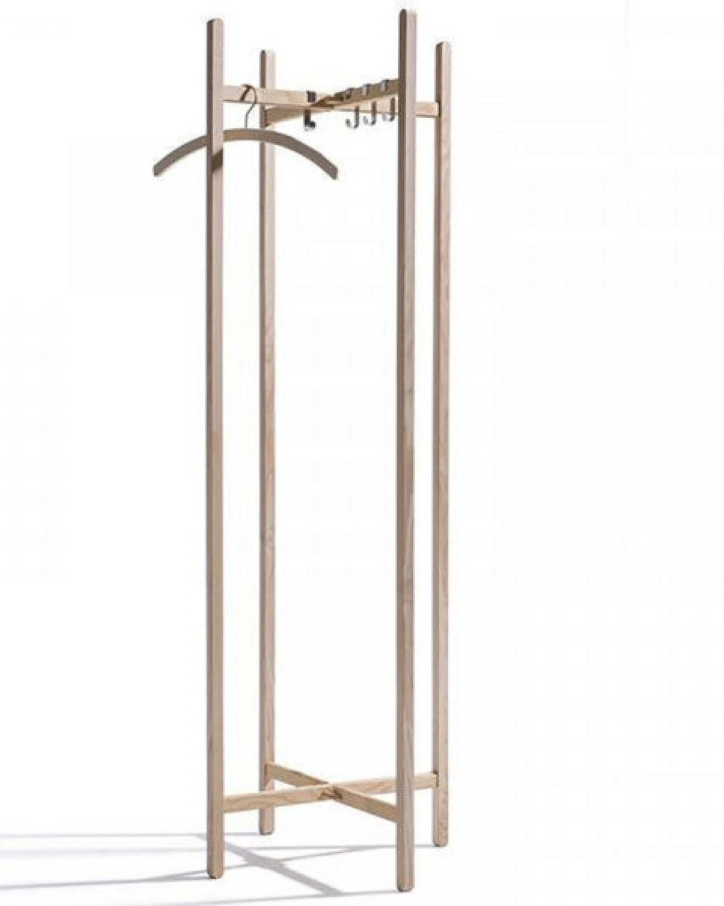 Haken 4er-Set für Garderobe New Hang On (side by side) – Ansicht 3