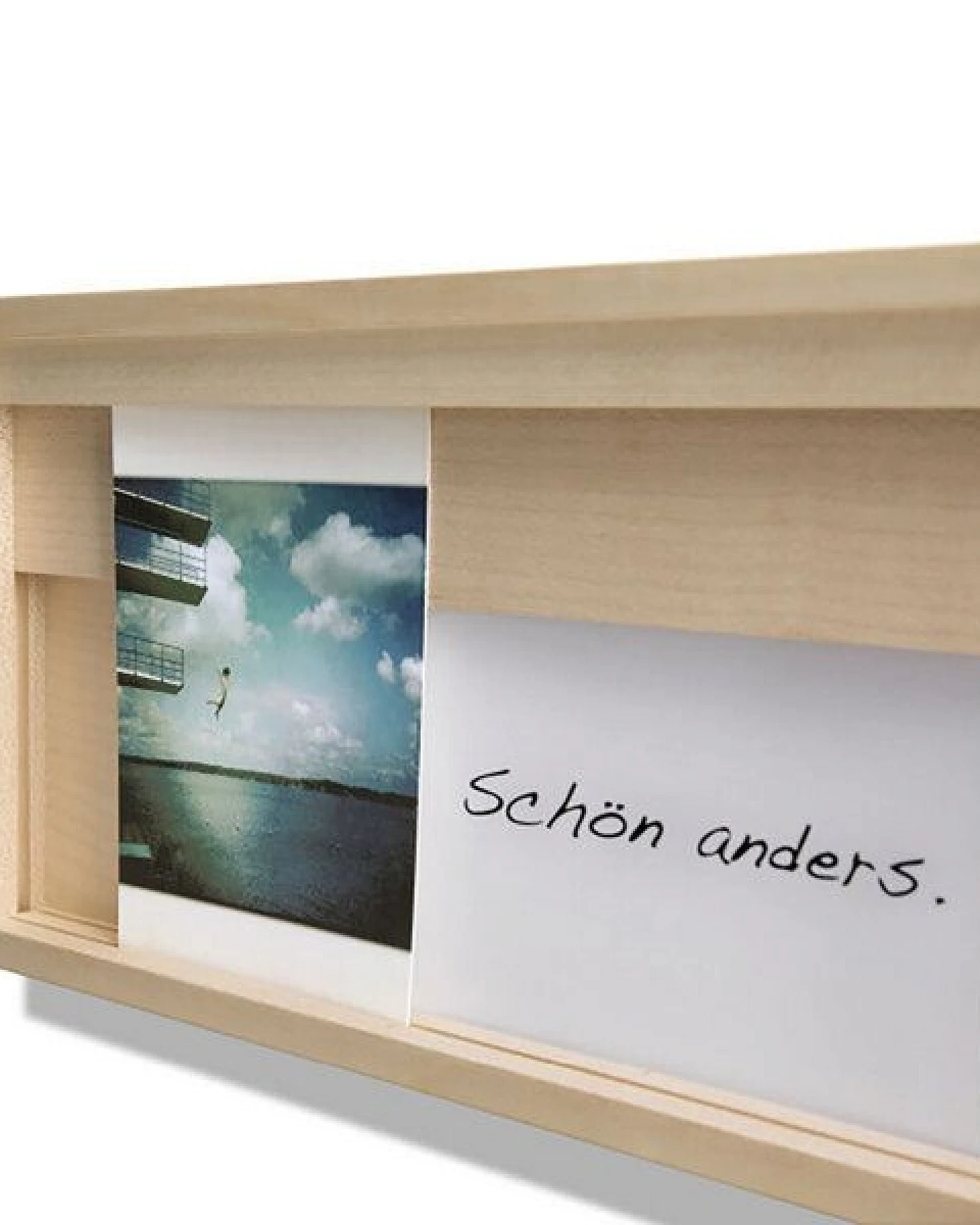 Karten- und Bilderrahmen Halter (side by side) – Ansicht 2
