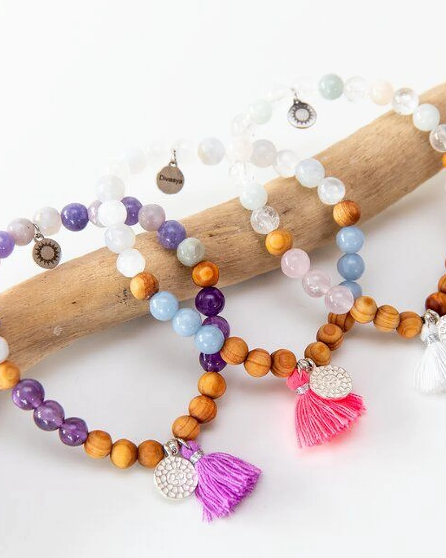 Divasya Mala Armband "Happy Yogini" – Ansicht 4