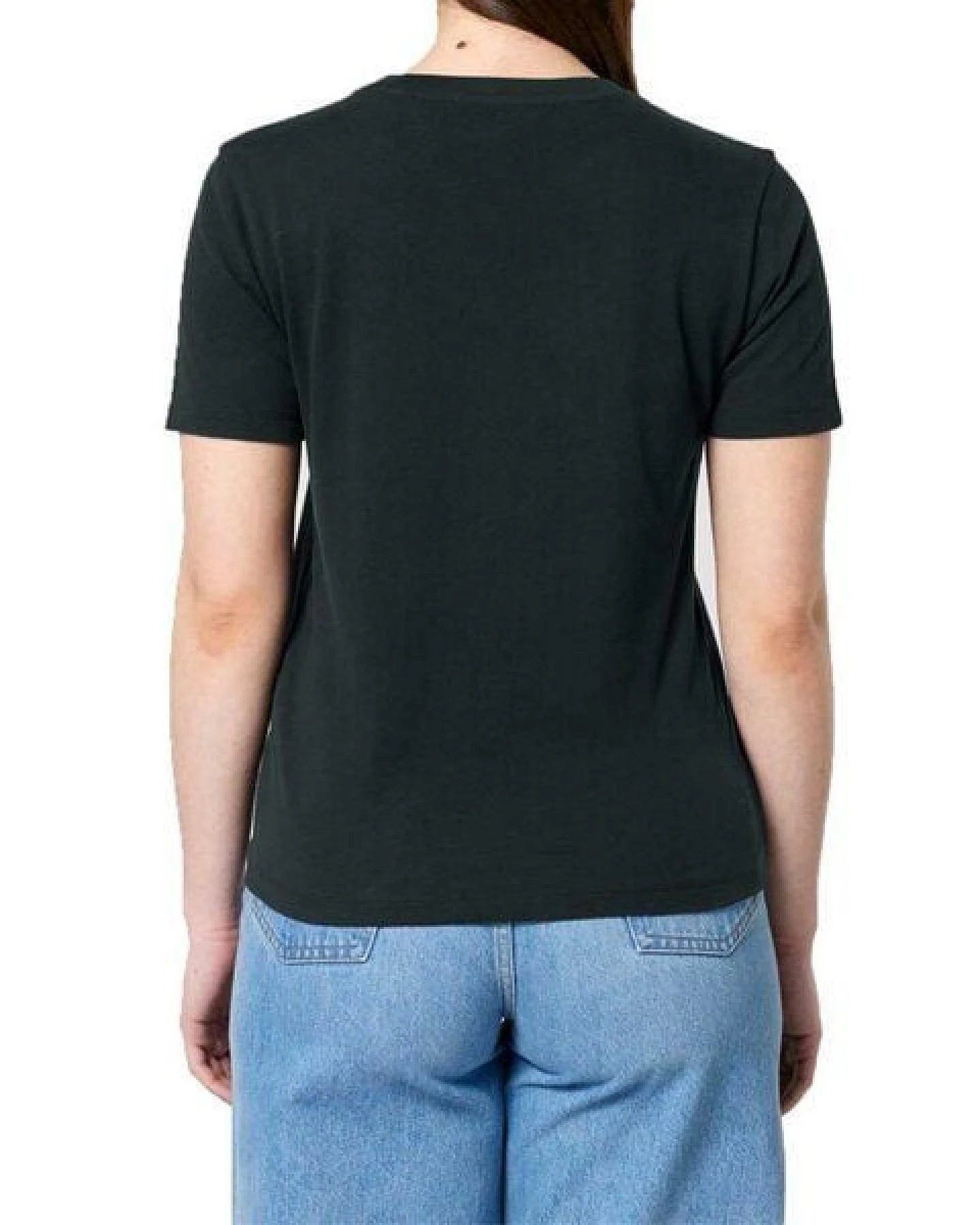 YTWOO Bio Damen T-Shirt, enganliegend aus Bio-Baumwolle – Ansicht 3