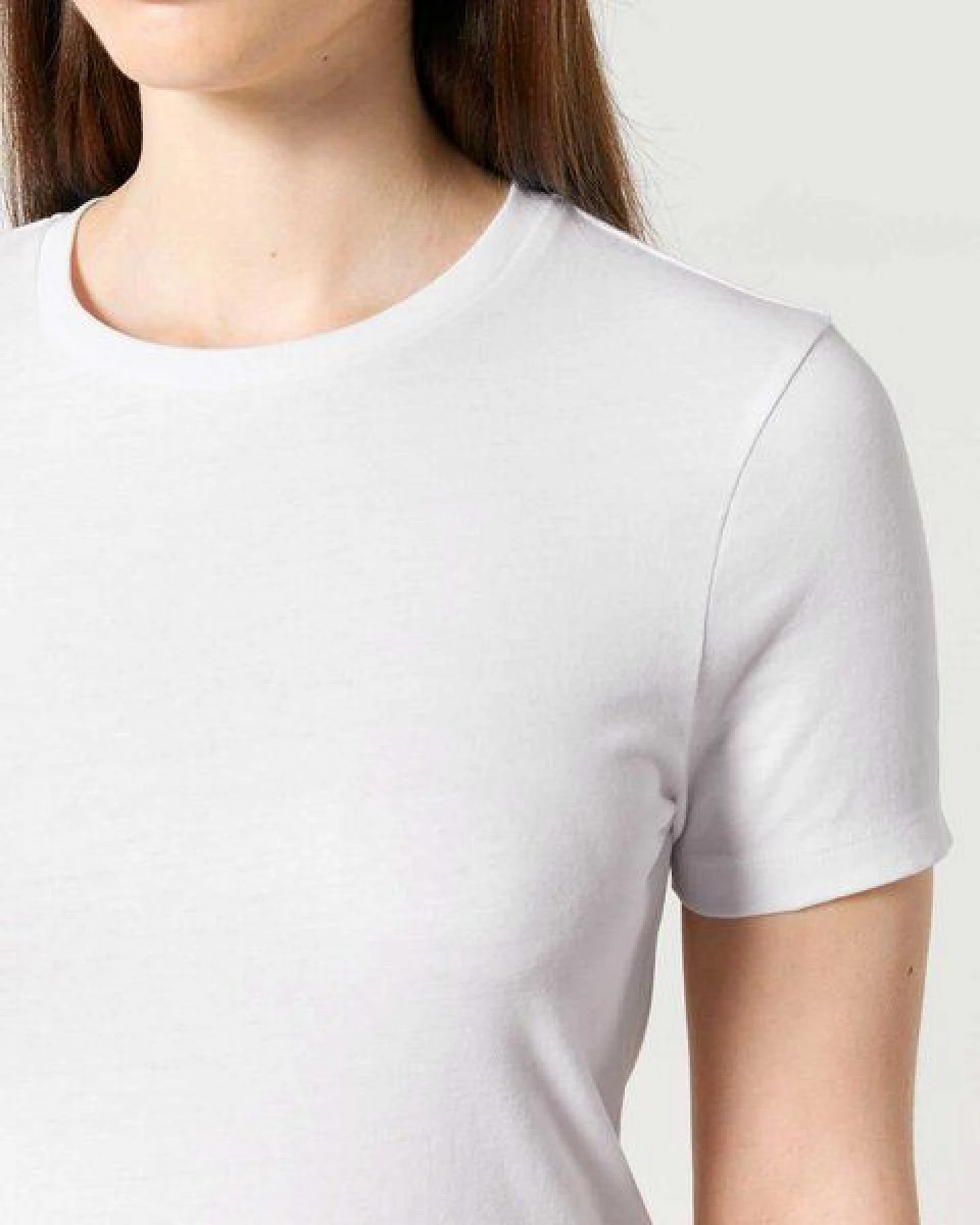 YTWOO Bio Damen T-Shirt, enganliegend aus Bio-Baumwolle – Ansicht 2