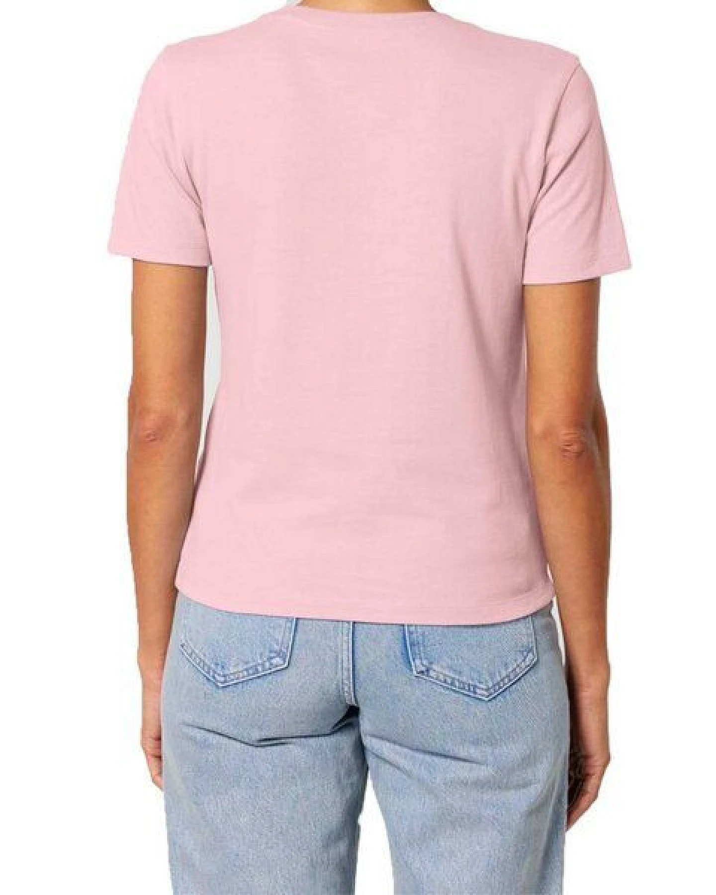 YTWOO Bio Damen T-Shirt, enganliegend aus Bio-Baumwolle – Ansicht 3