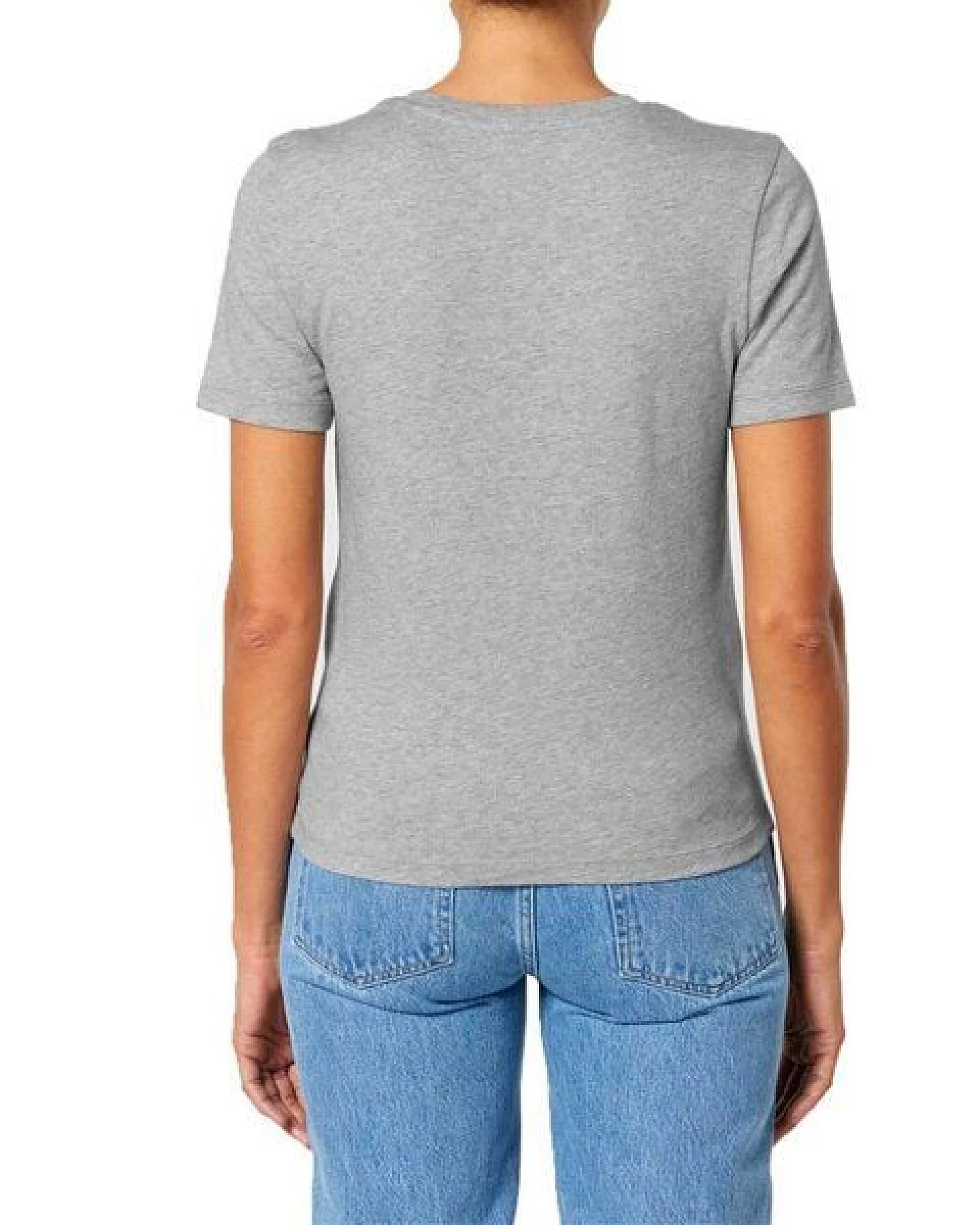 YTWOO Bio Damen T-Shirt, enganliegend aus Bio-Baumwolle – Ansicht 3