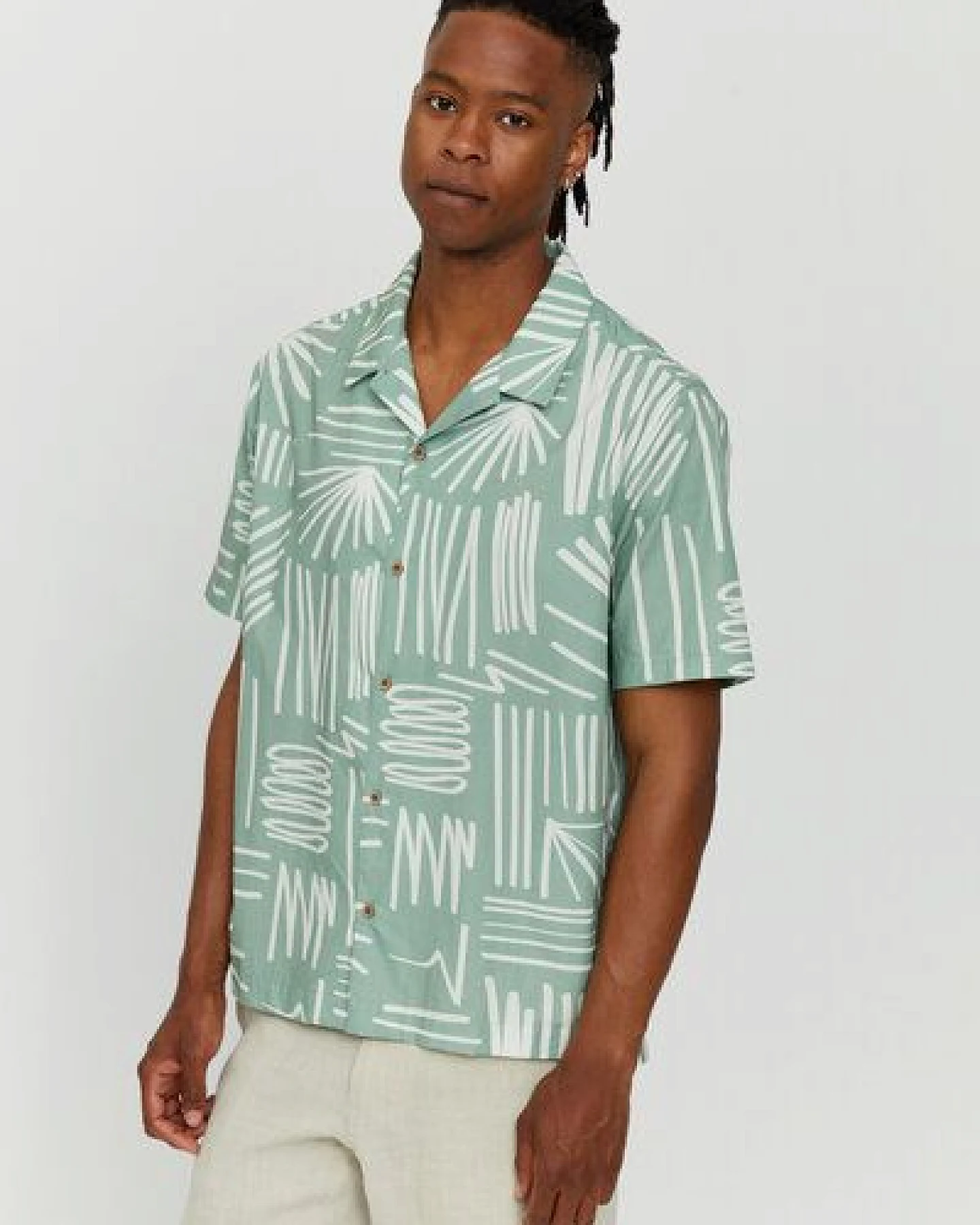 Mazine Lockeres Hemd - Honolulu Shirt - aus Biobaumwolle – Ansicht 2