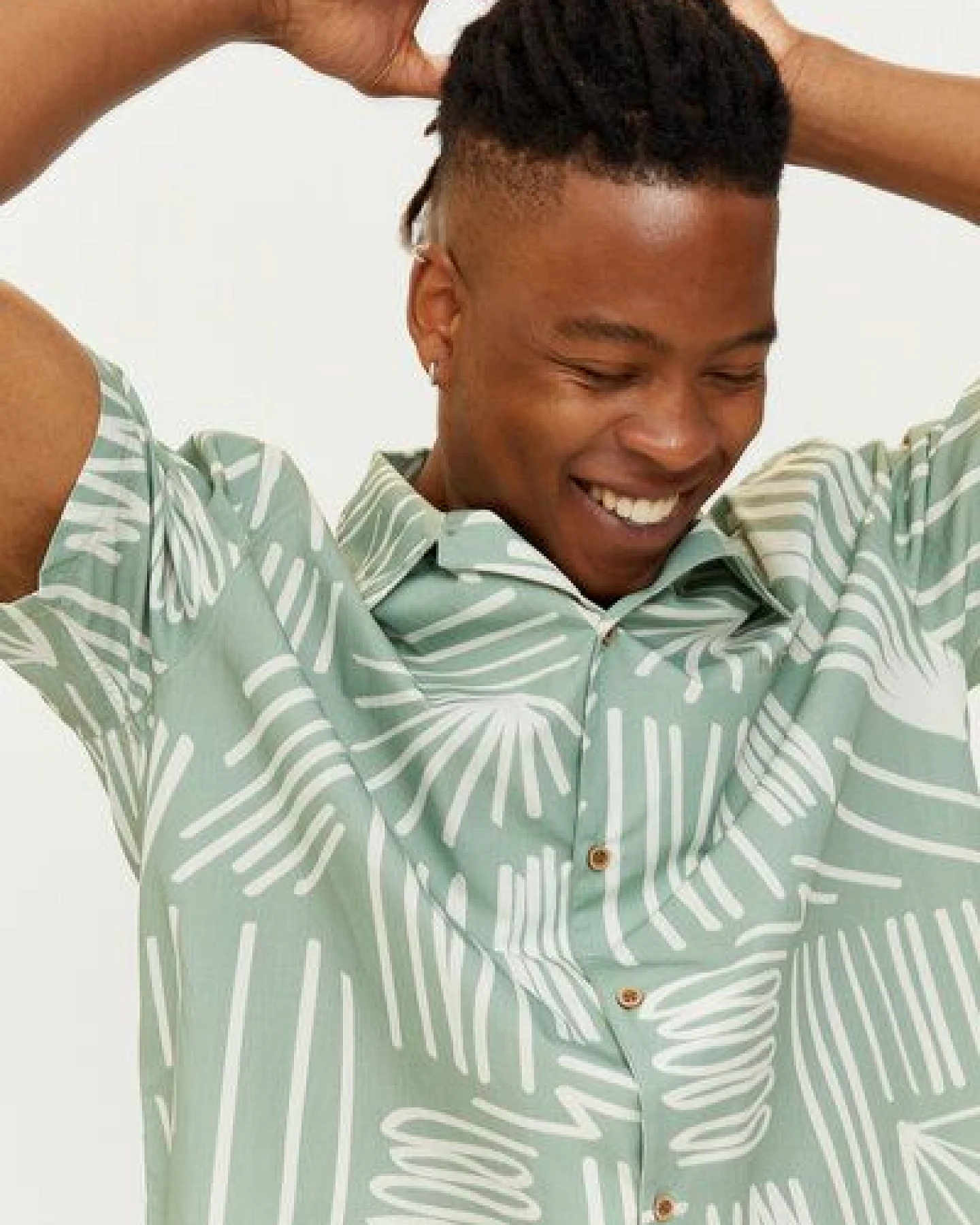 Mazine Lockeres Hemd - Honolulu Shirt - aus Biobaumwolle – Ansicht 3