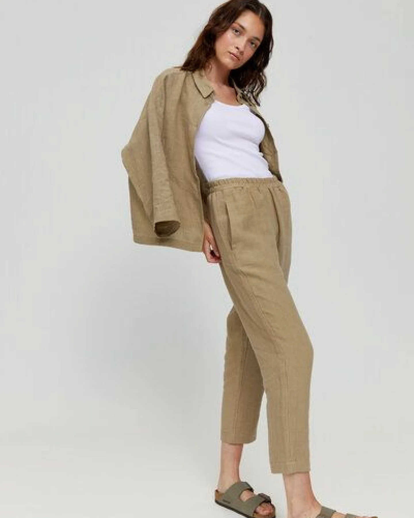 Mazine Leinen Hose - Ruthilda Pants - aus Leinen – Ansicht 3