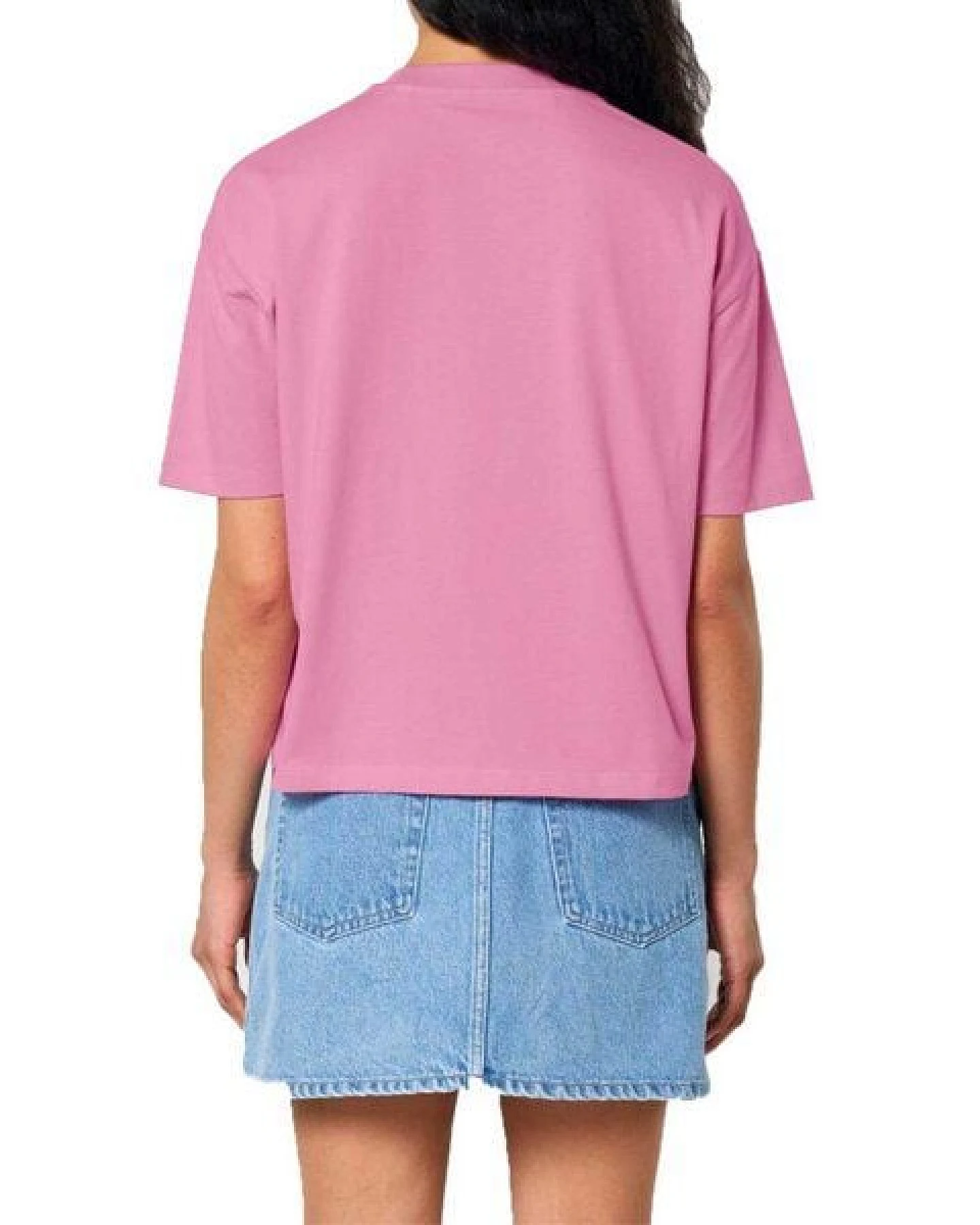 YTWOO Damen Boxy T-Shirt aus Bio-Baumwolle – Ansicht 4