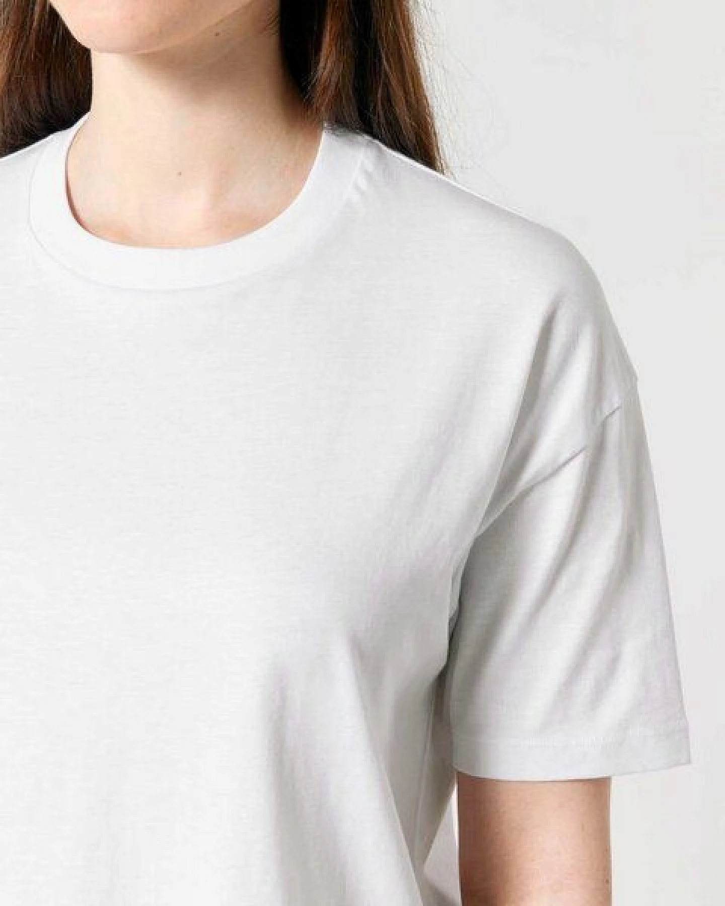 YTWOO Damen Boxy T-Shirt aus Bio-Baumwolle – Ansicht 3