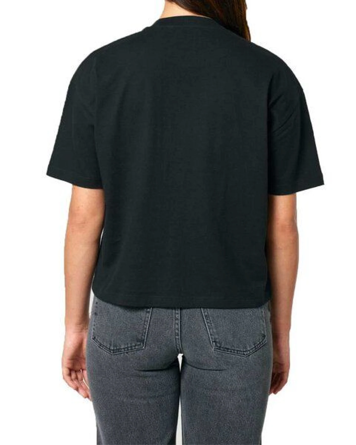 YTWOO Damen Boxy T-Shirt aus Bio-Baumwolle – Ansicht 2